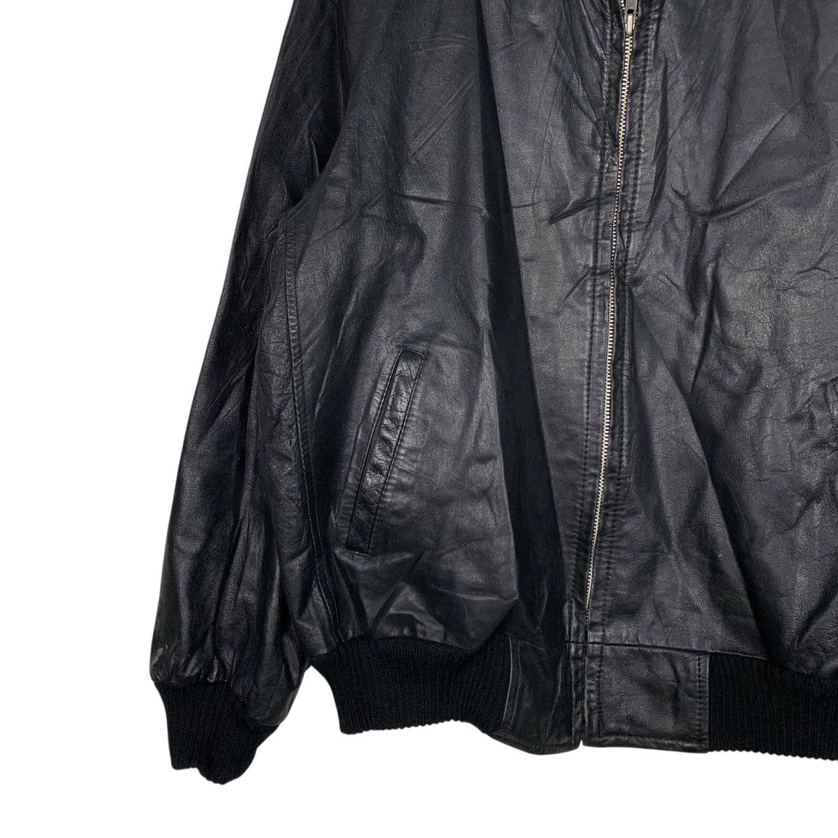 Japanese Brand Japanese Brand Fukuyo Bomber Leather Jacket Size US M / EU 48-50 / 2 - 3 Thumbnail