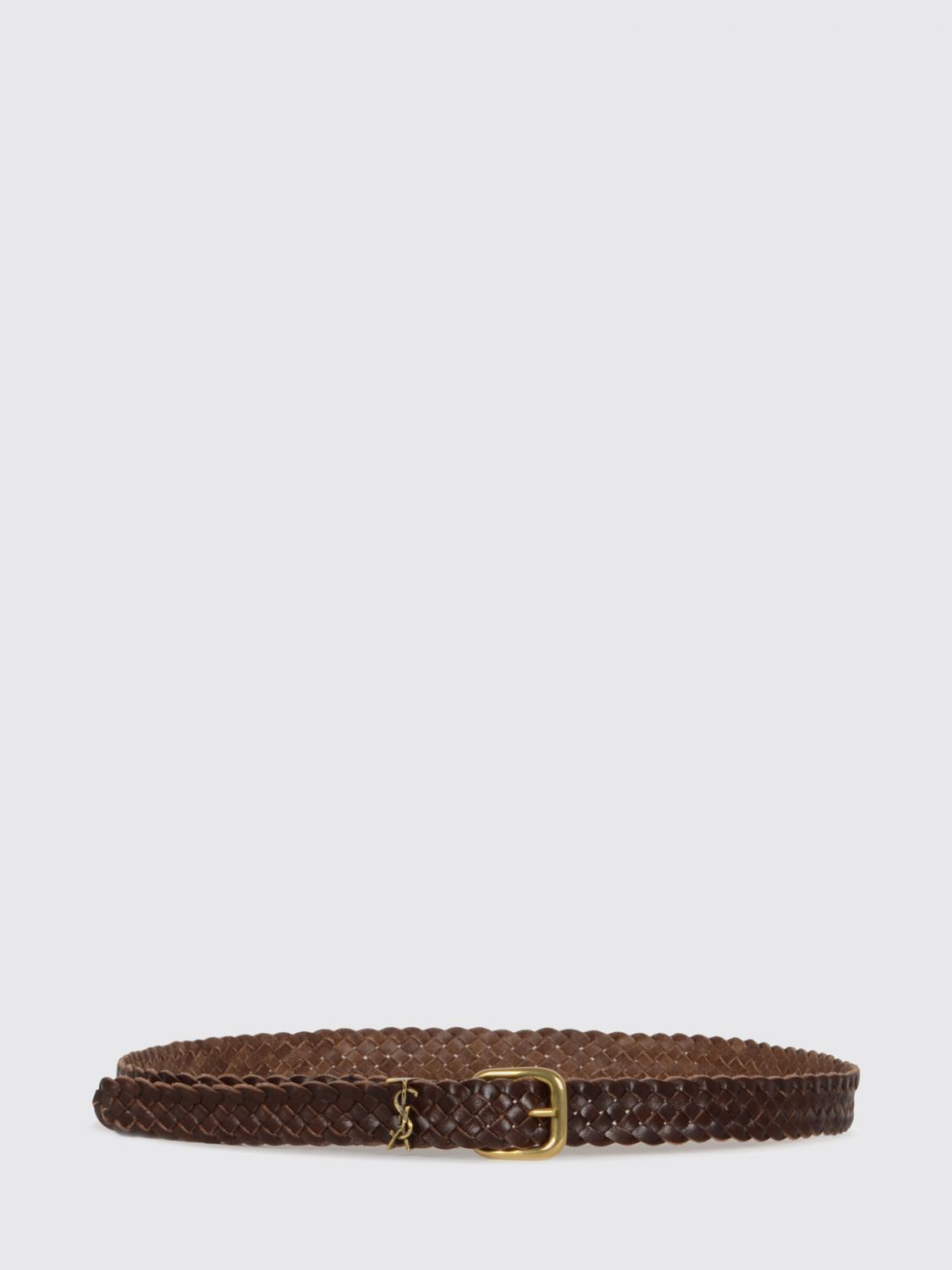 Saint Laurent Paris Saint Laurent Belt Men Brown Size ONE SIZE - 1 Thumbnail