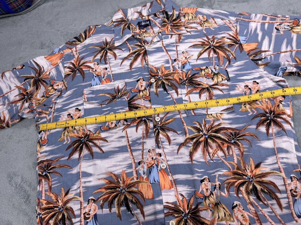 Stussy Vintage 90’s Stussy Hawaiian Shirt Size US L / EU 52-54 / 3 - 8 Thumbnail