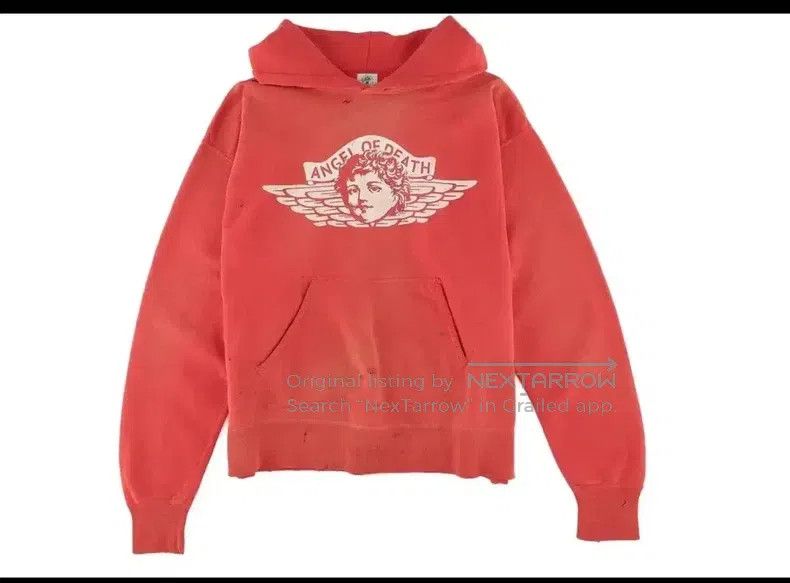 Saint Michael Saint Michael Angel Wings Hooded Sweatshirt Size US L / EU 52-54 / 3 - 1 Thumbnail