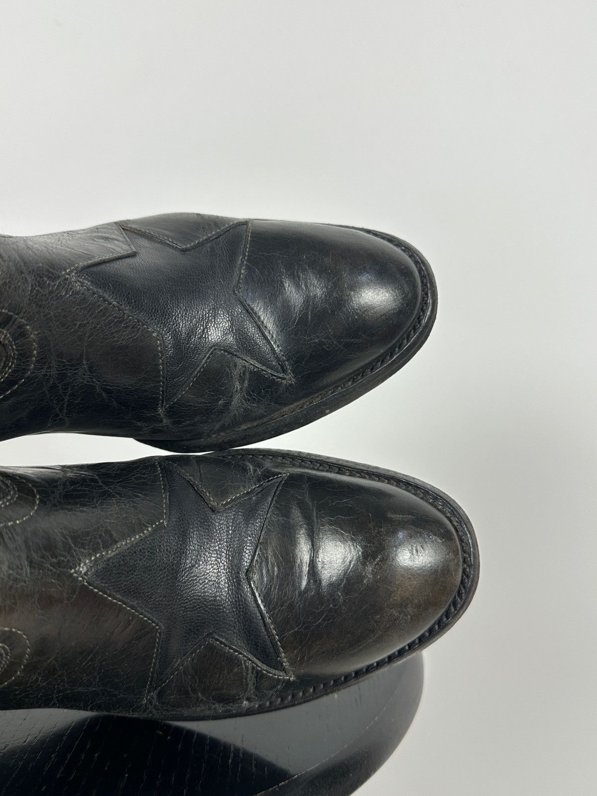 Old Gringo Old Gringo Mexicana Cowboy Leather Ankle Stars Boots Size US 8 / IT 38 - 21 Thumbnail