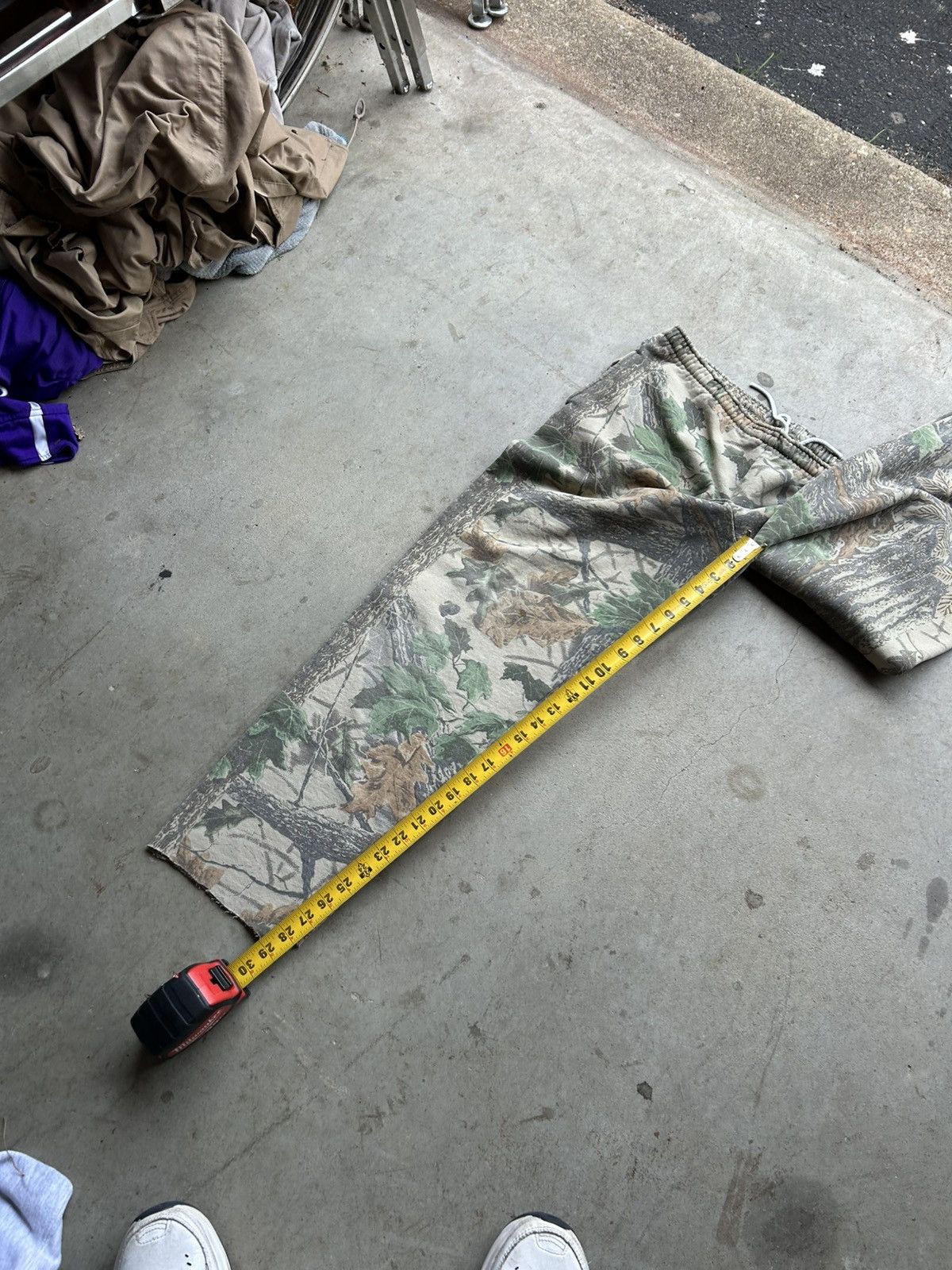 Jerzees × Realtree Vintage 90s Jerzees Outdoor Realtree Baggy Camo Sweatpants Size US 34 / EU 50 - 5 Thumbnail