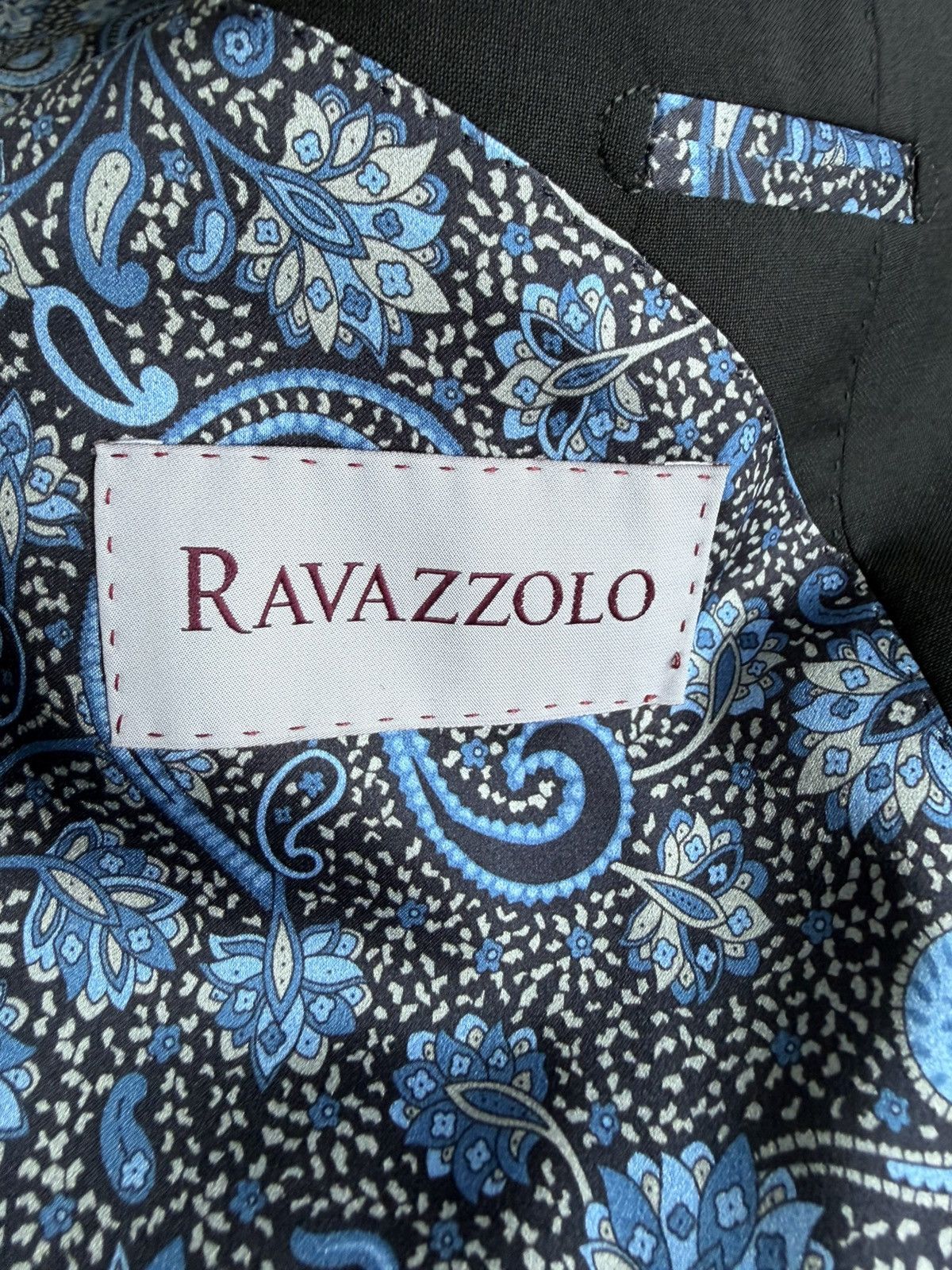 Ravazzolo Ravazzolo Guabello Super 120’s Charcoal Suit 40R/IT50 Size 40R - 8 Thumbnail