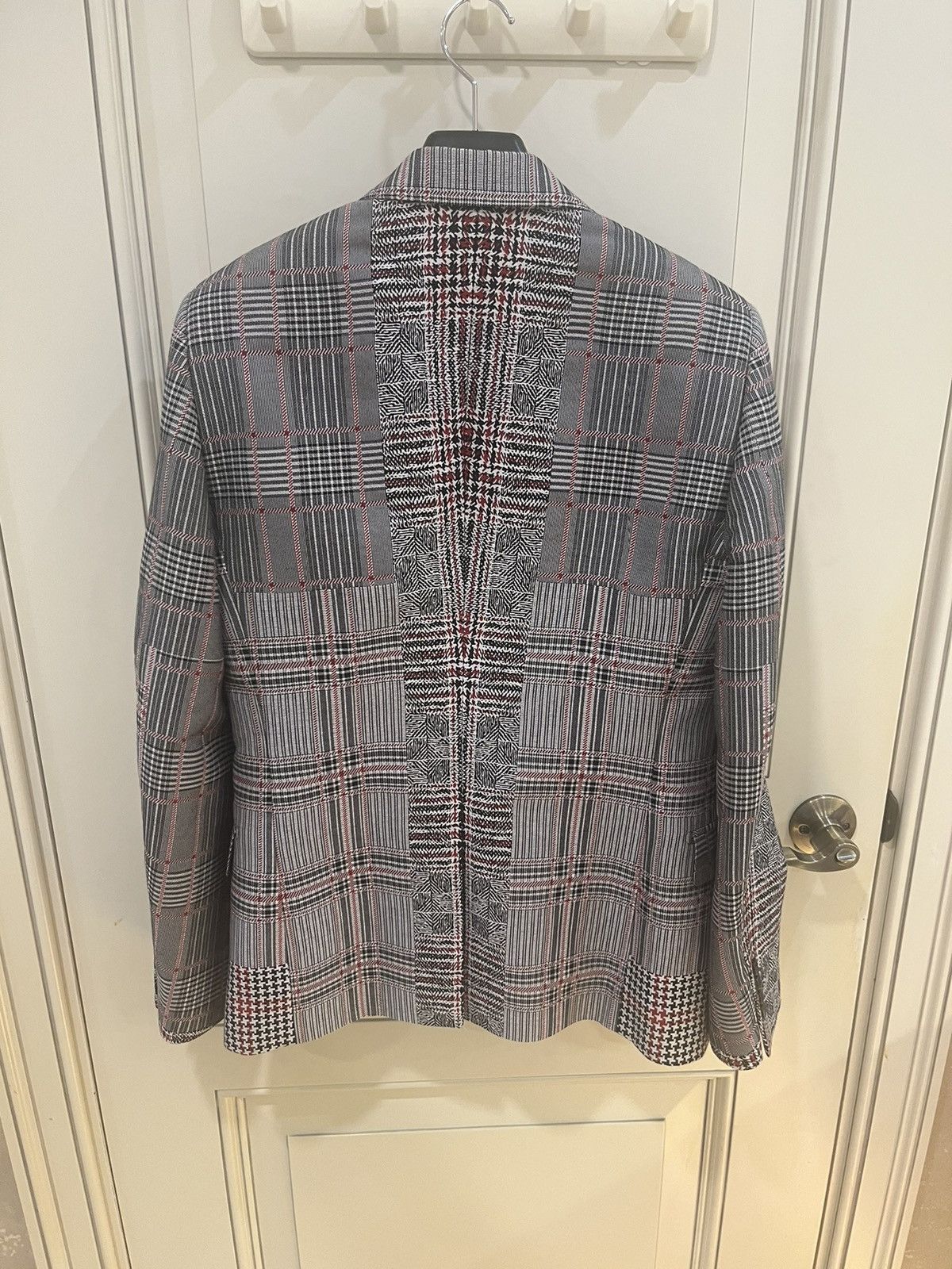 Alexander McQueen Prince of Wales patchwork blazer size46 Size 46R - 12 Thumbnail