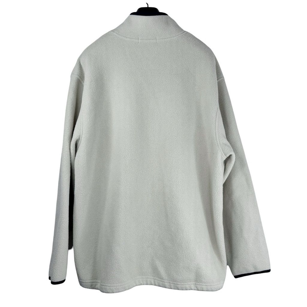 John Ashford JOHN ASHFORD Men's Bone Colored 1/4 Zip Fleece Pullover L Size US L / EU 52-54 / 3 - 7 Thumbnail
