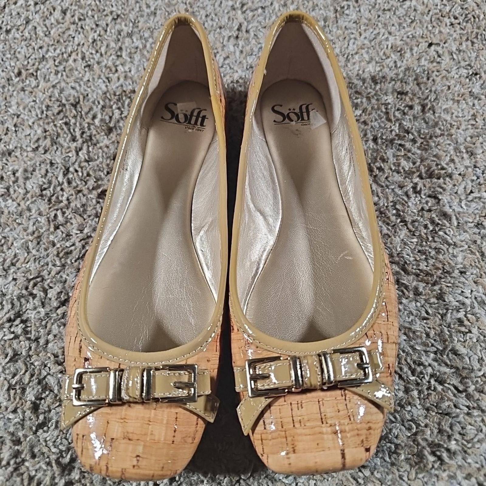 Soffe Söftt Cork Upper Flats #1069870 7½W Size US 7.5 / IT 37.5 - 2 Thumbnail