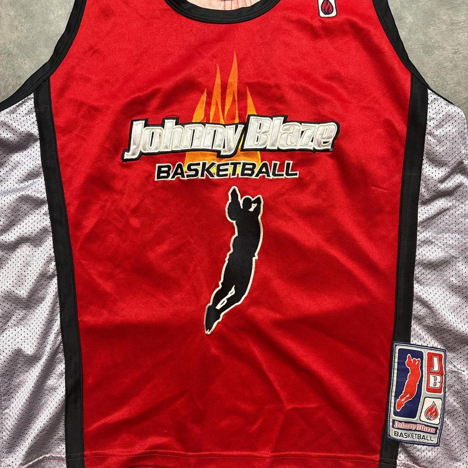 Vintage Vintage Y2K John Blaze Wu Tang Basketball Jersey Size US XL / EU 56 / 4 - 2 Thumbnail