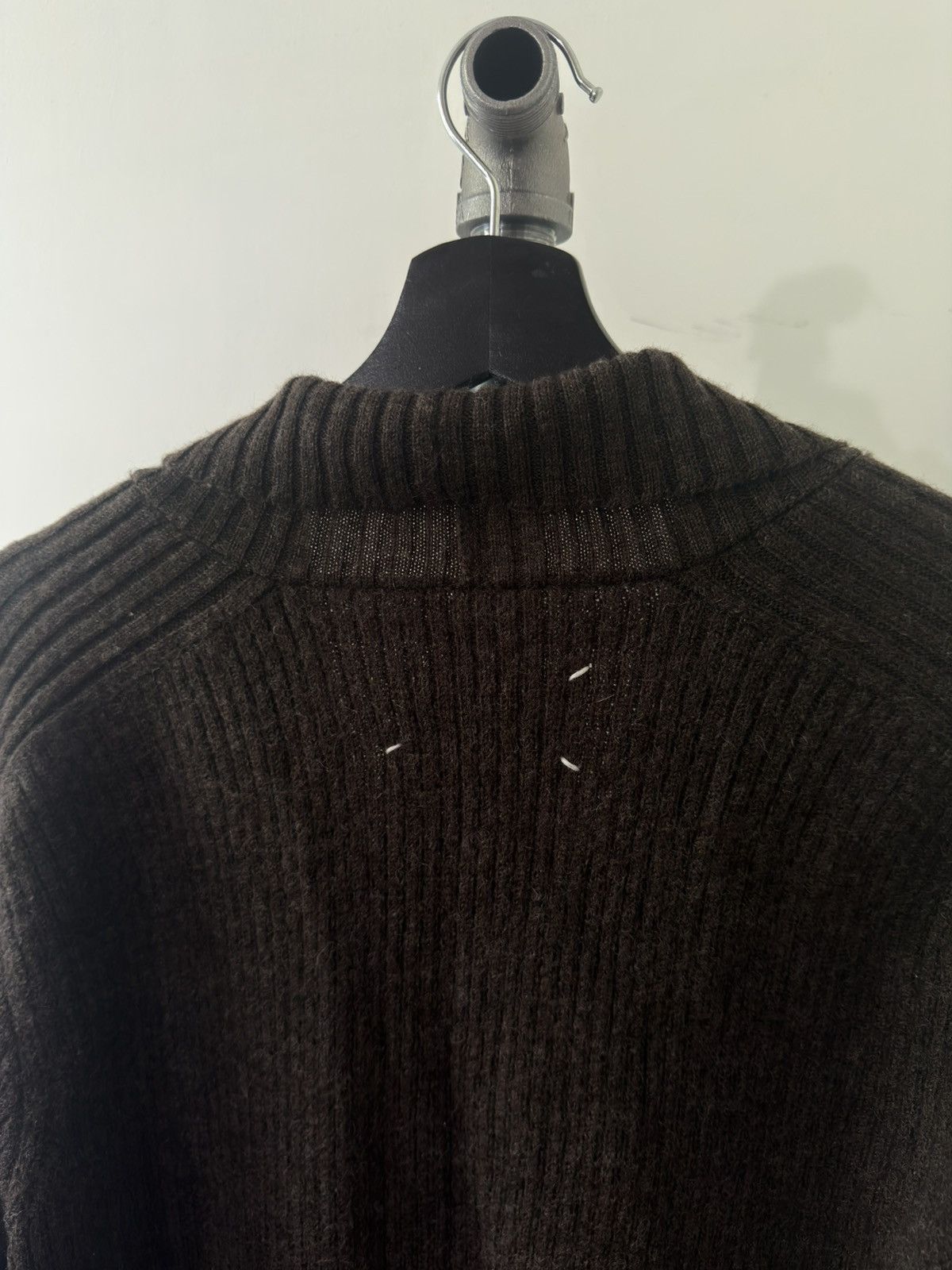 Maison Margiela AW04 Brown Cardigan Size US M / EU 48-50 / 2 - 3 Thumbnail