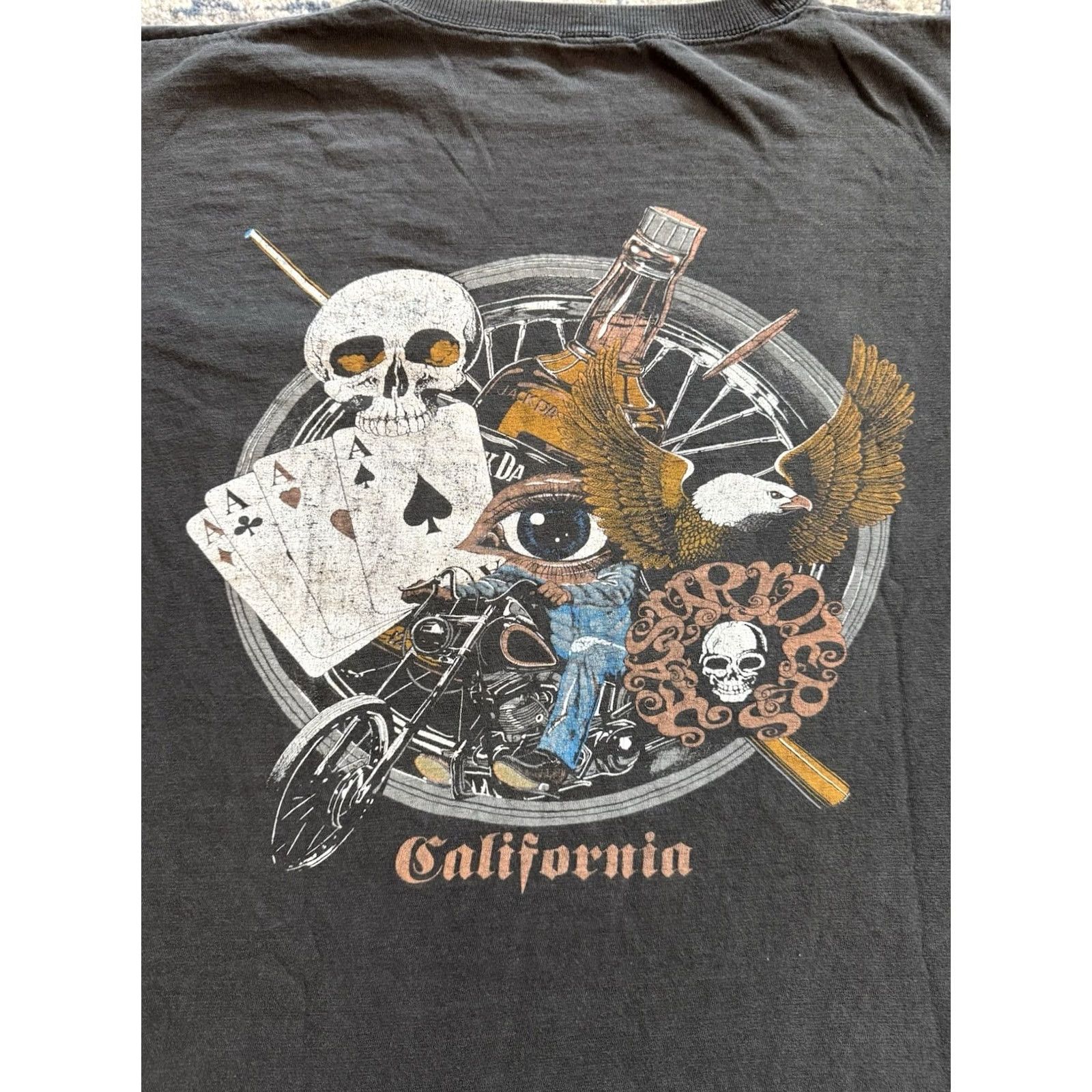 Vintage VINTAGE Easyriders Black Pocket Tee Shirt M 90s Biker Motorcycle Outlaw California Mens Size US M / EU 48-50 / 2 - 6 Thumbnail
