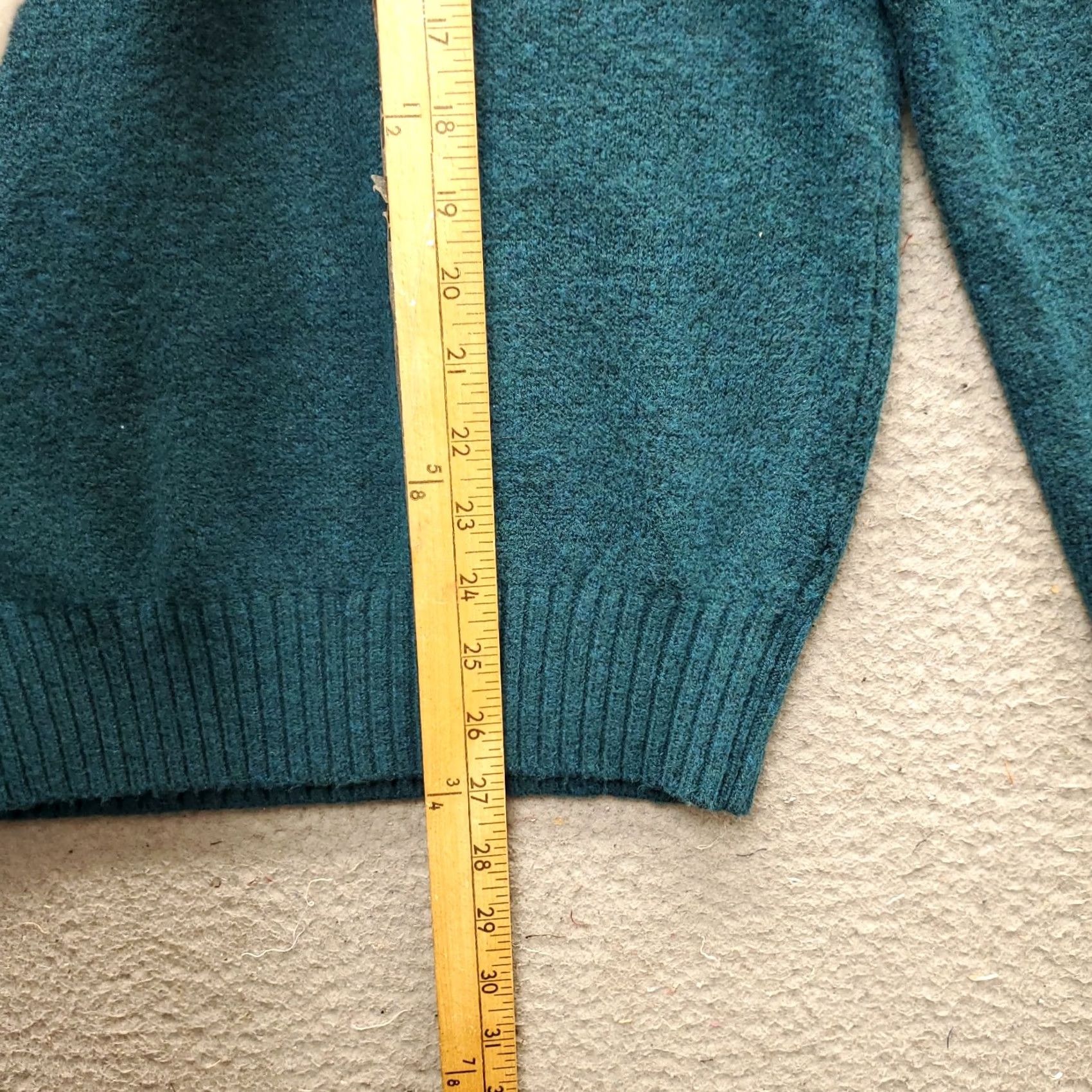 Vintage St. John's Bay Sweater Mens S Green Long Sleeve Crew Neck Classic Fit Super Soft Size US S / EU 44-46 / 1 - 4 Thumbnail