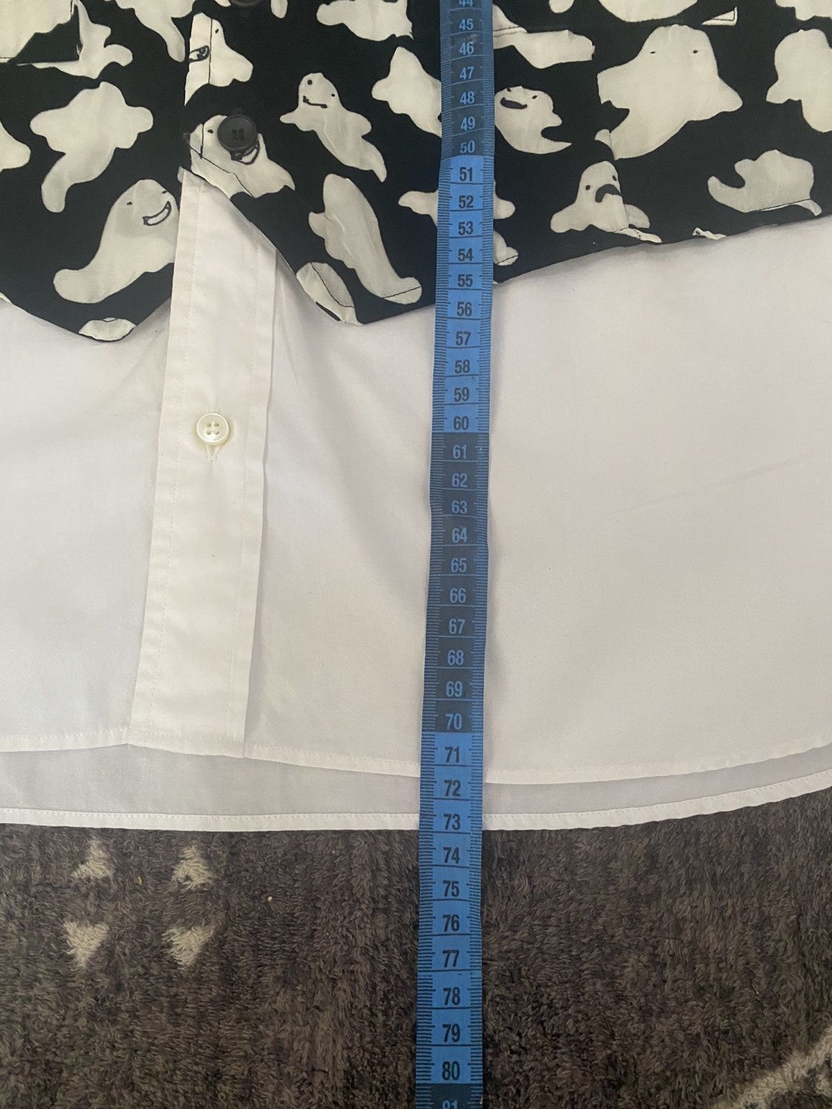 Issey Miyake × Tsumori Chisato CHISATO TSUMORI GIRE DOCKING SHIRT GHOST VEST PATERN Size US M / EU 48-50 / 2 - 16 Thumbnail