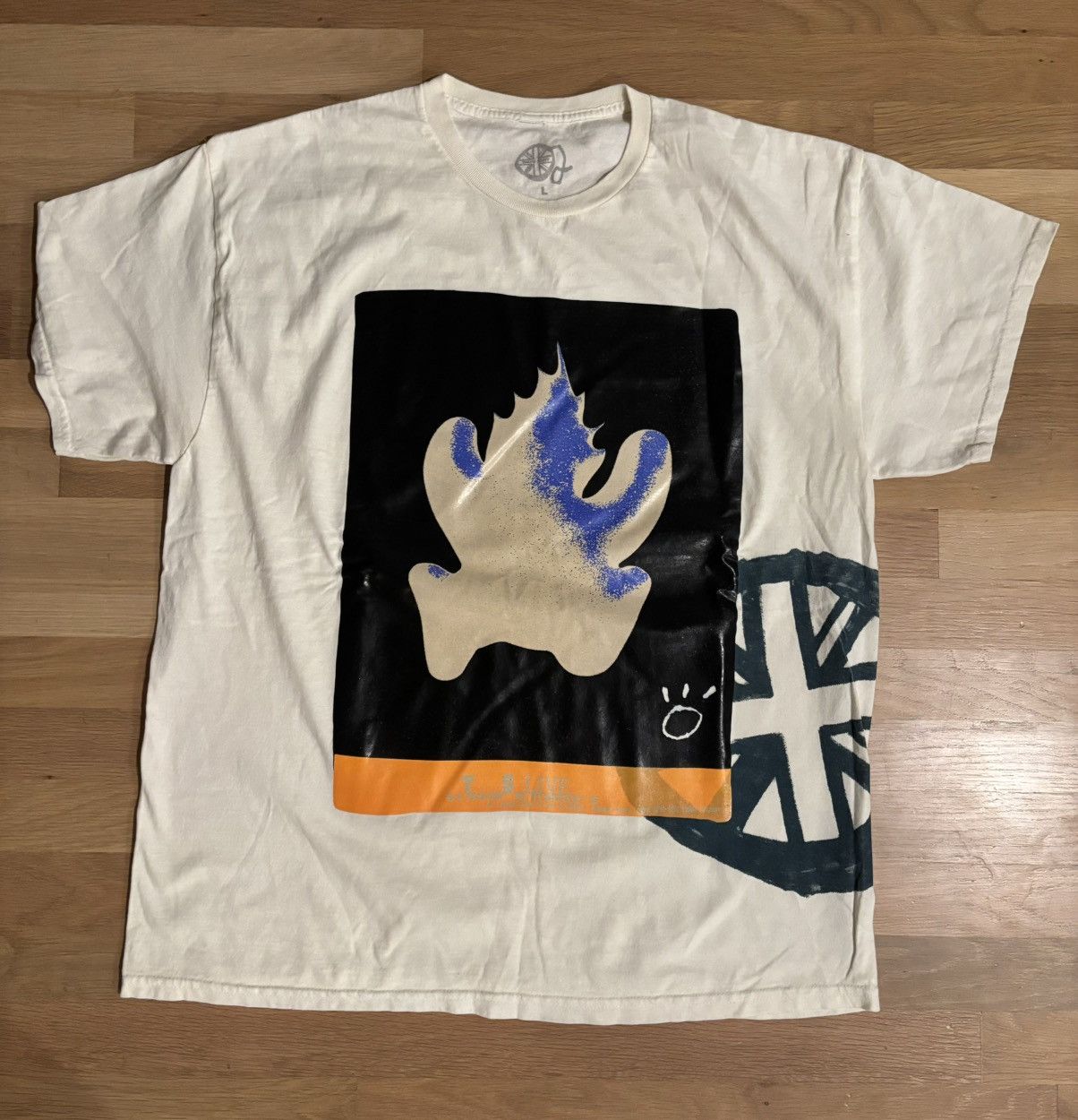 Travis Scott Travis Scott O2 Live Union Jack Tee Size US L / EU 52-54 / 3 - 1 Thumbnail