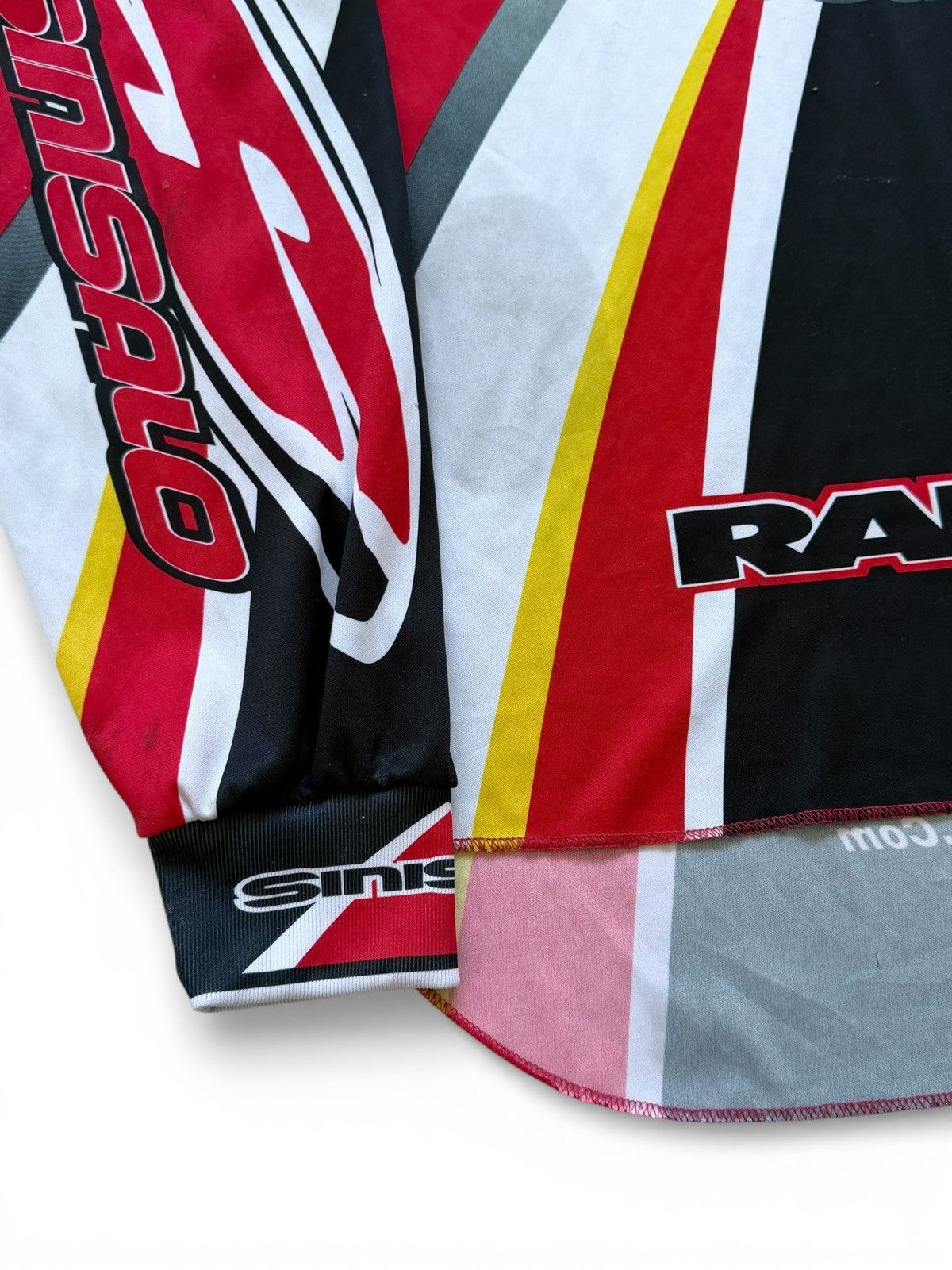 Sports Specialties Vintage 90s Sinisalo Worldwide Motocross Racing Jersey Size US L / EU 52-54 / 3 - 5 Thumbnail