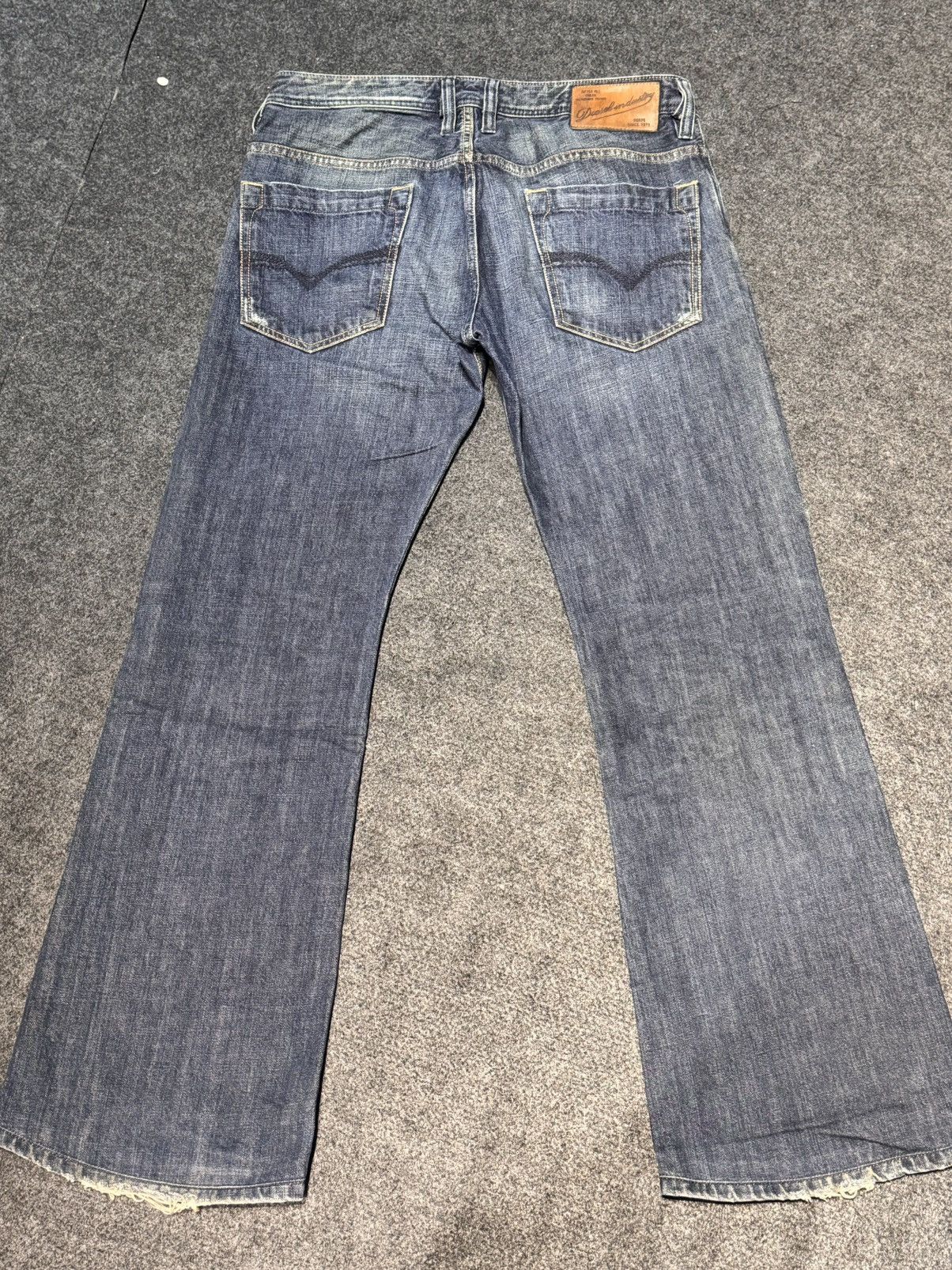 Diesel Title: Vintage Diesel Industry Denim Jeans - Distressed Wash Size US 32 / EU 48 - 10 Thumbnail