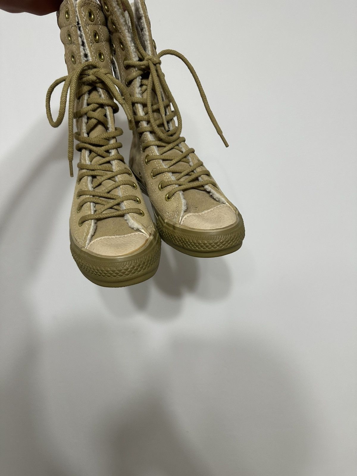 Converse Boxer high boots Converse moto biker leather shoes core Size US 6.5 / IT 36.5 - 10 Thumbnail