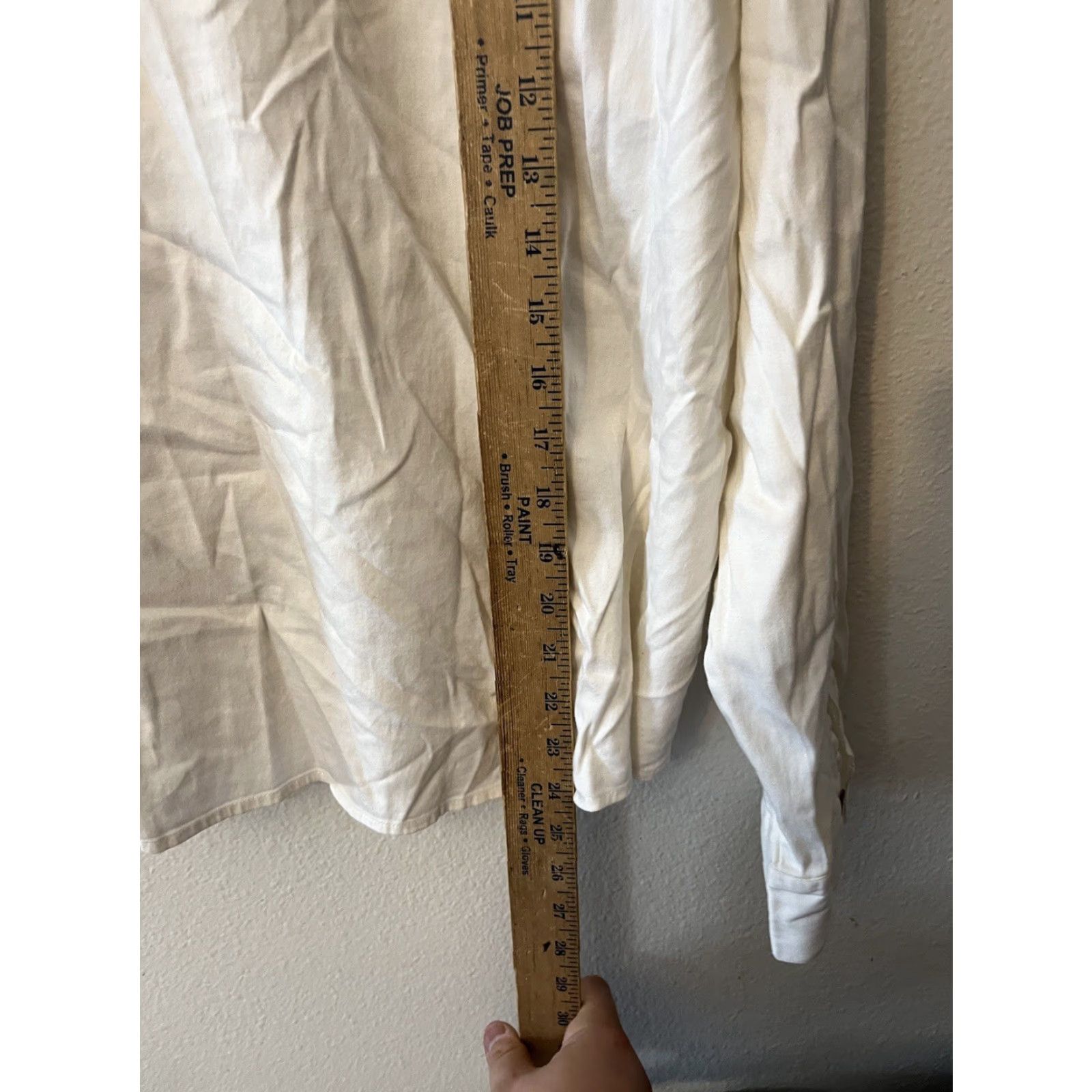 Vintage VINTAGE Chicos Design Women Button-Up Shirt Size 3 White Cotton Blend Solid Womens Size XS / US 0-2 / IT 36-38 - 4 Thumbnail