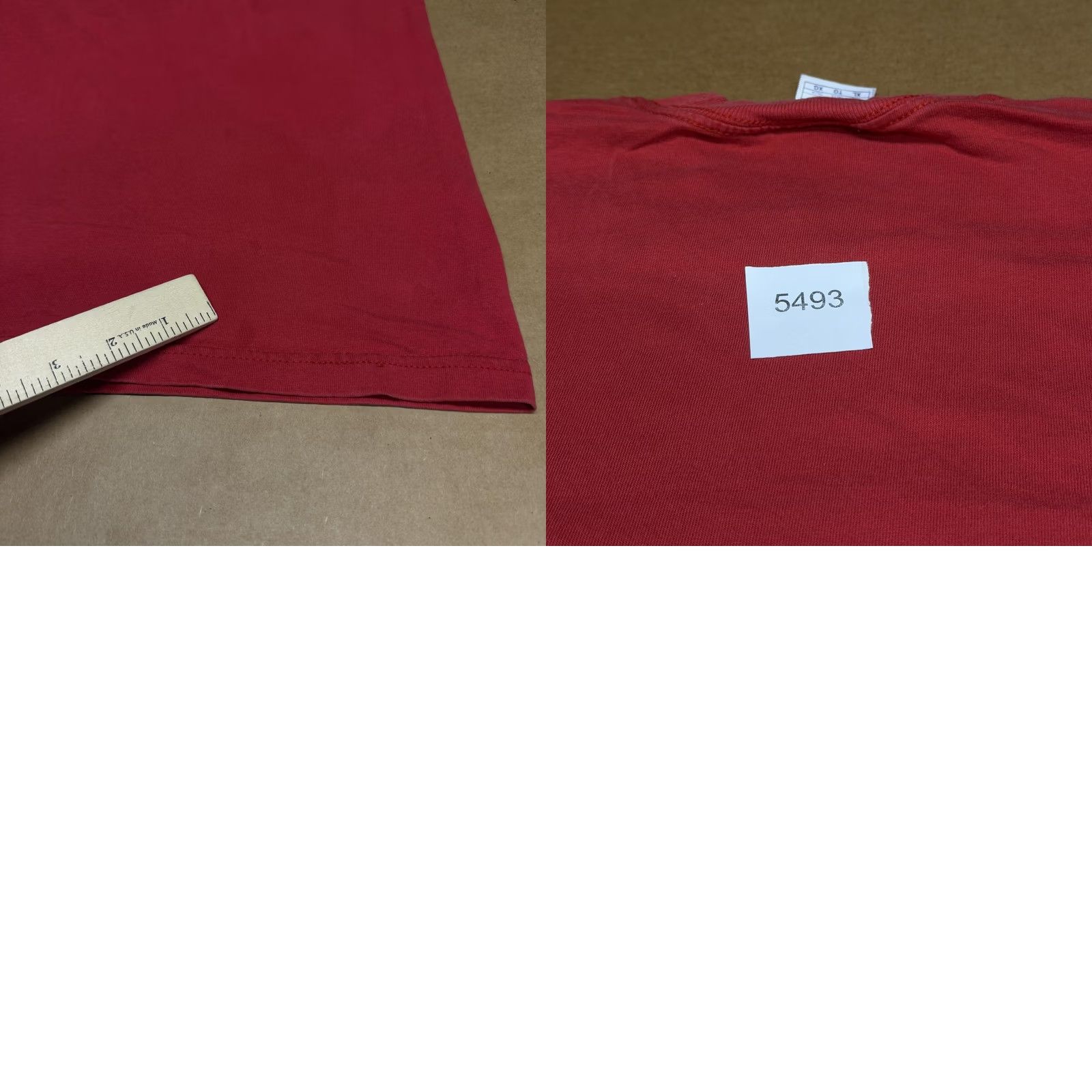 Vintage Shirt Christian Embroidered Red XL Mens With God All Things Are Possible Tee Size US XL / EU 56 / 4 - 10 Thumbnail