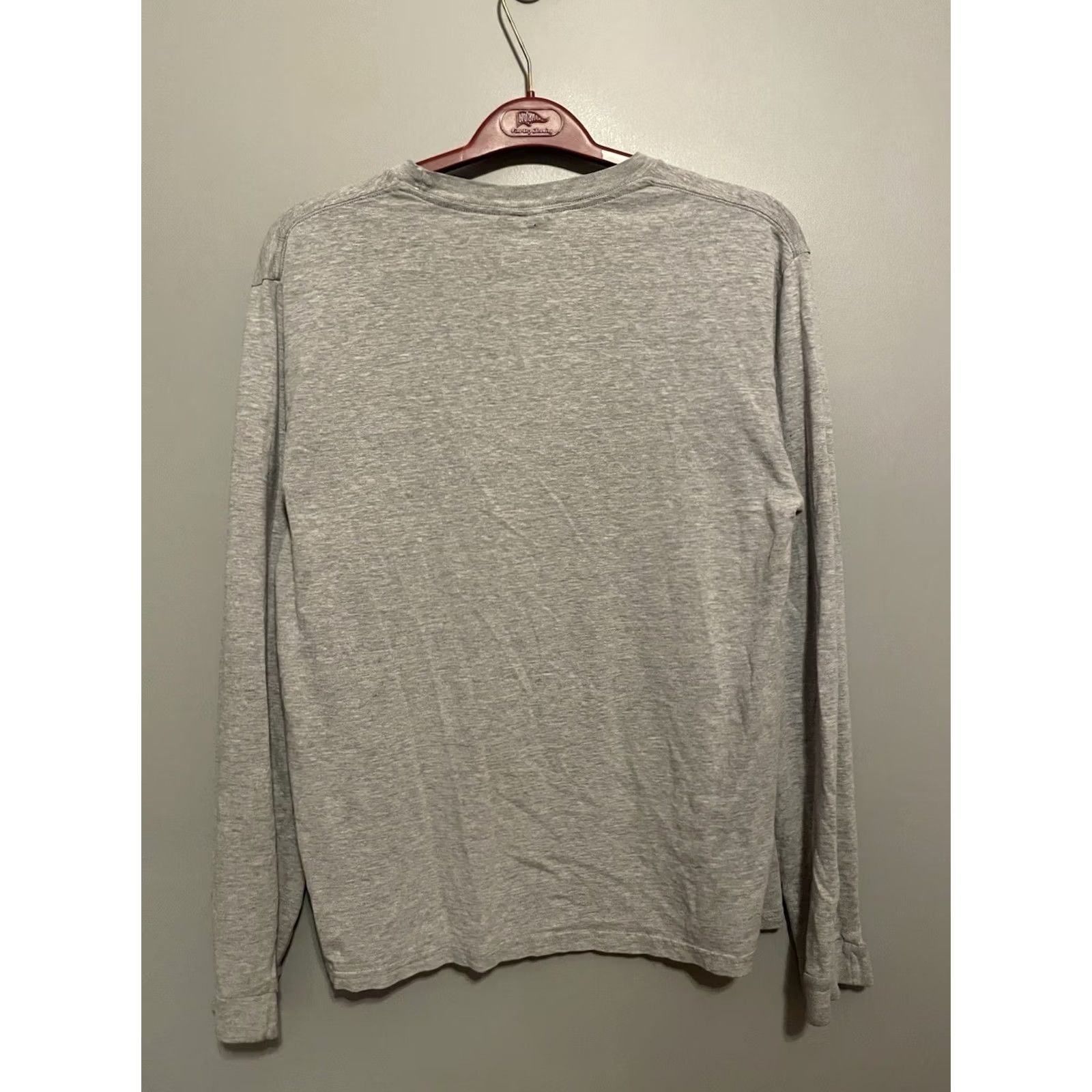 Nike Nike Y2K Vintage Baseball Long Sleeve Shirt Gray Size Large (C353) - Size US L / EU 52-54 / 3 - 6 Thumbnail