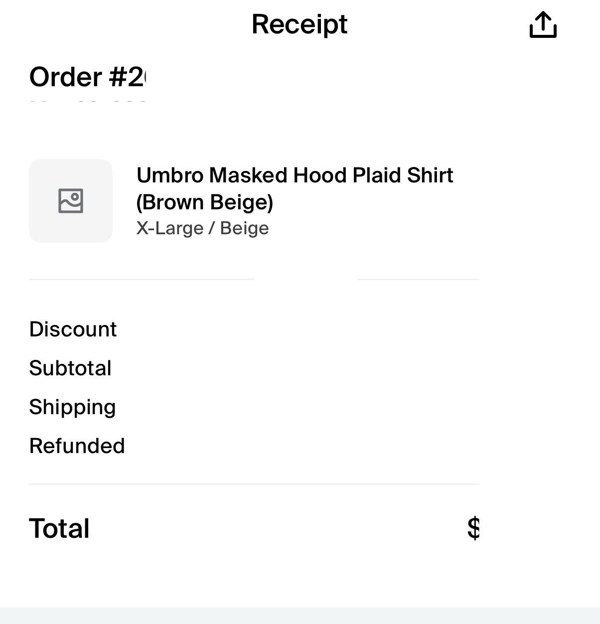 Slam Jam × Umbro NEW PENALTY CULTURE plaid beige masked hood anorak jacket Size US XL / EU 56 / 4 - 9 Thumbnail