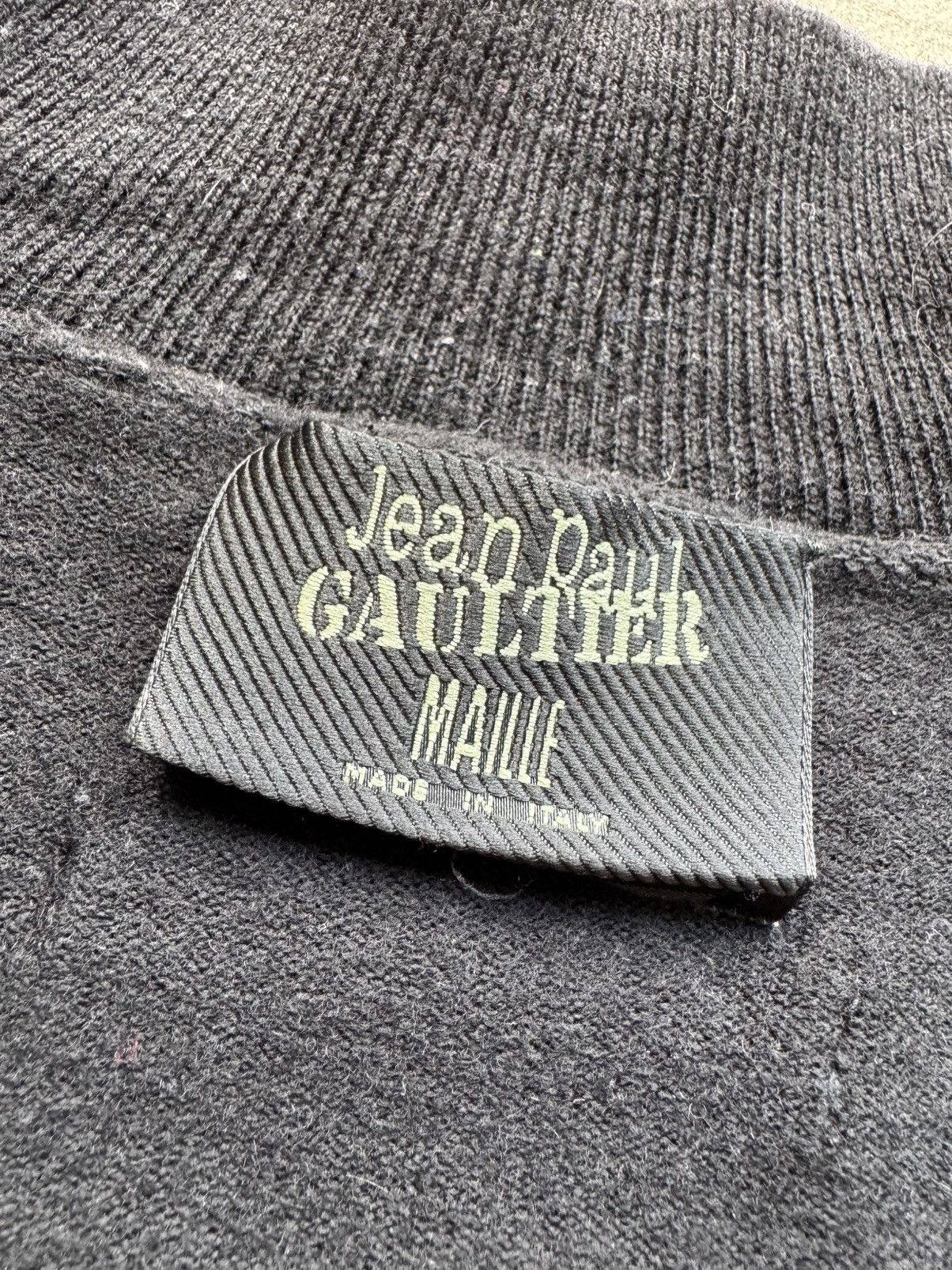 Dolce & Gabbana Jean Paul Gaultier Maille Wool Turtleneck Size US S / EU 44-46 / 1 - 3 Thumbnail
