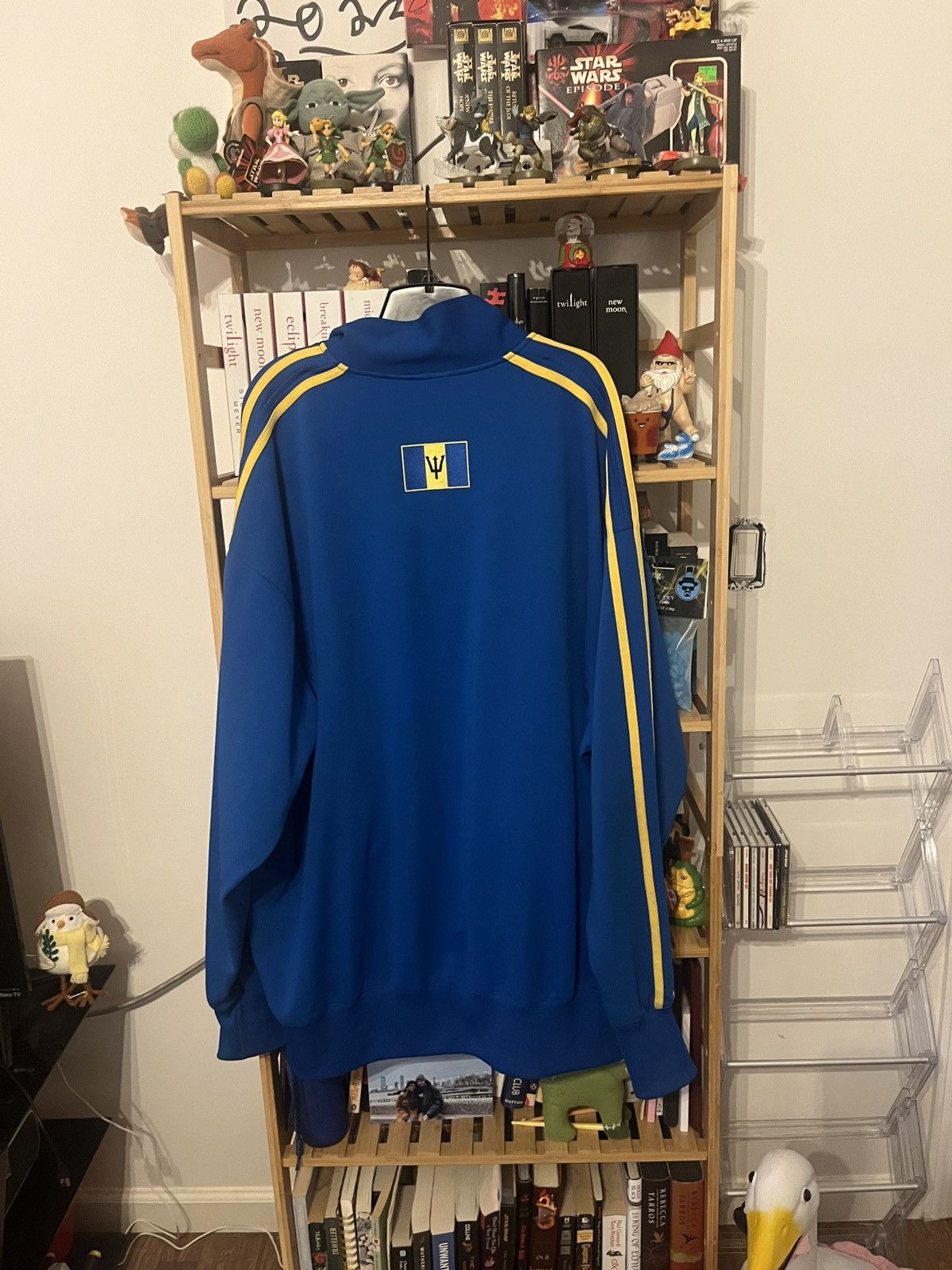 Vintage Vintage Star Company Barbados Track Jacket 2000s Hip Hop Size US XXL / EU 58 / 5 - 7 Thumbnail
