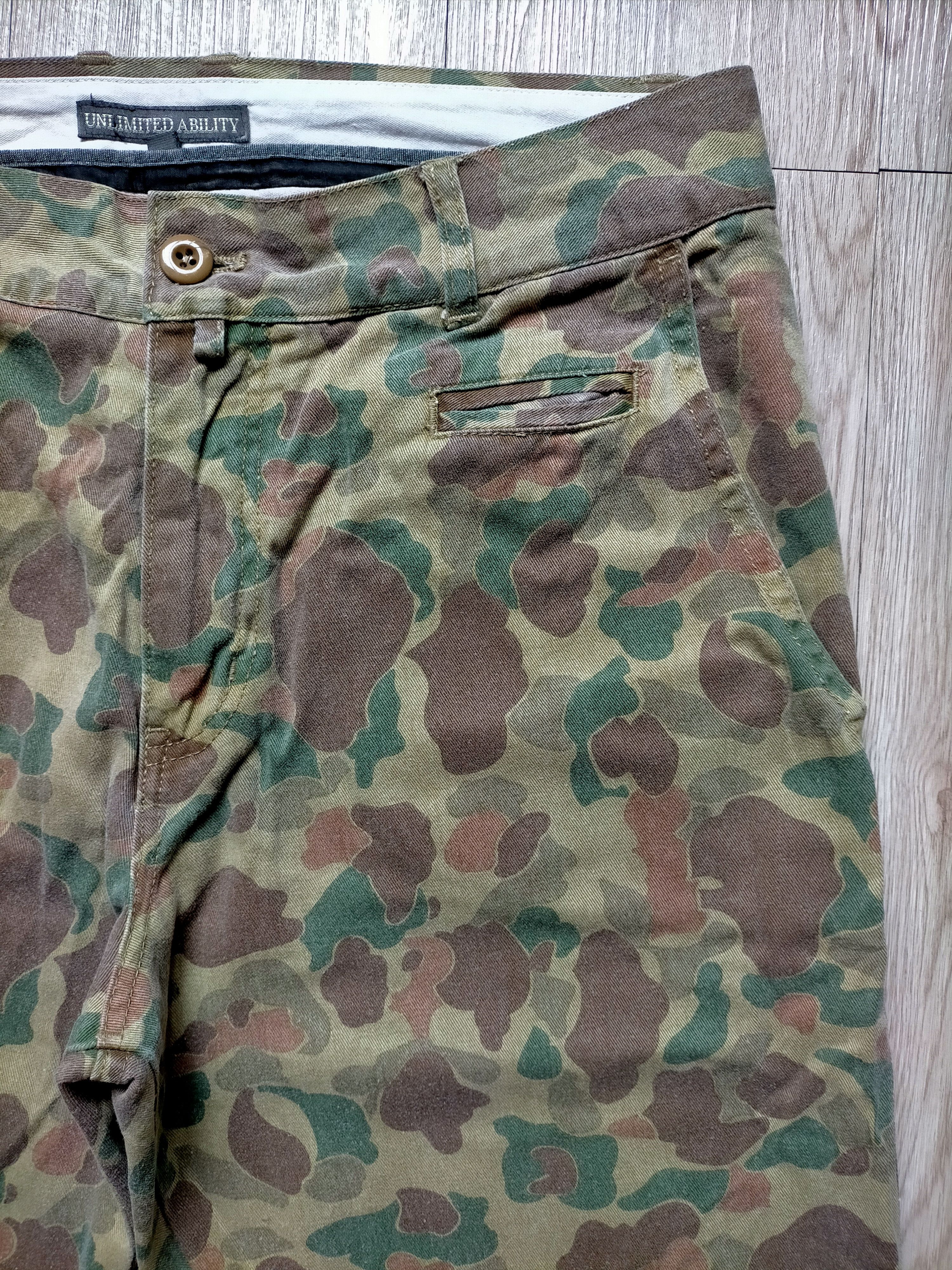 Hysteric Glamour Duck Camo Ability trouser pants Size US 32 / EU 48 - 5 Thumbnail