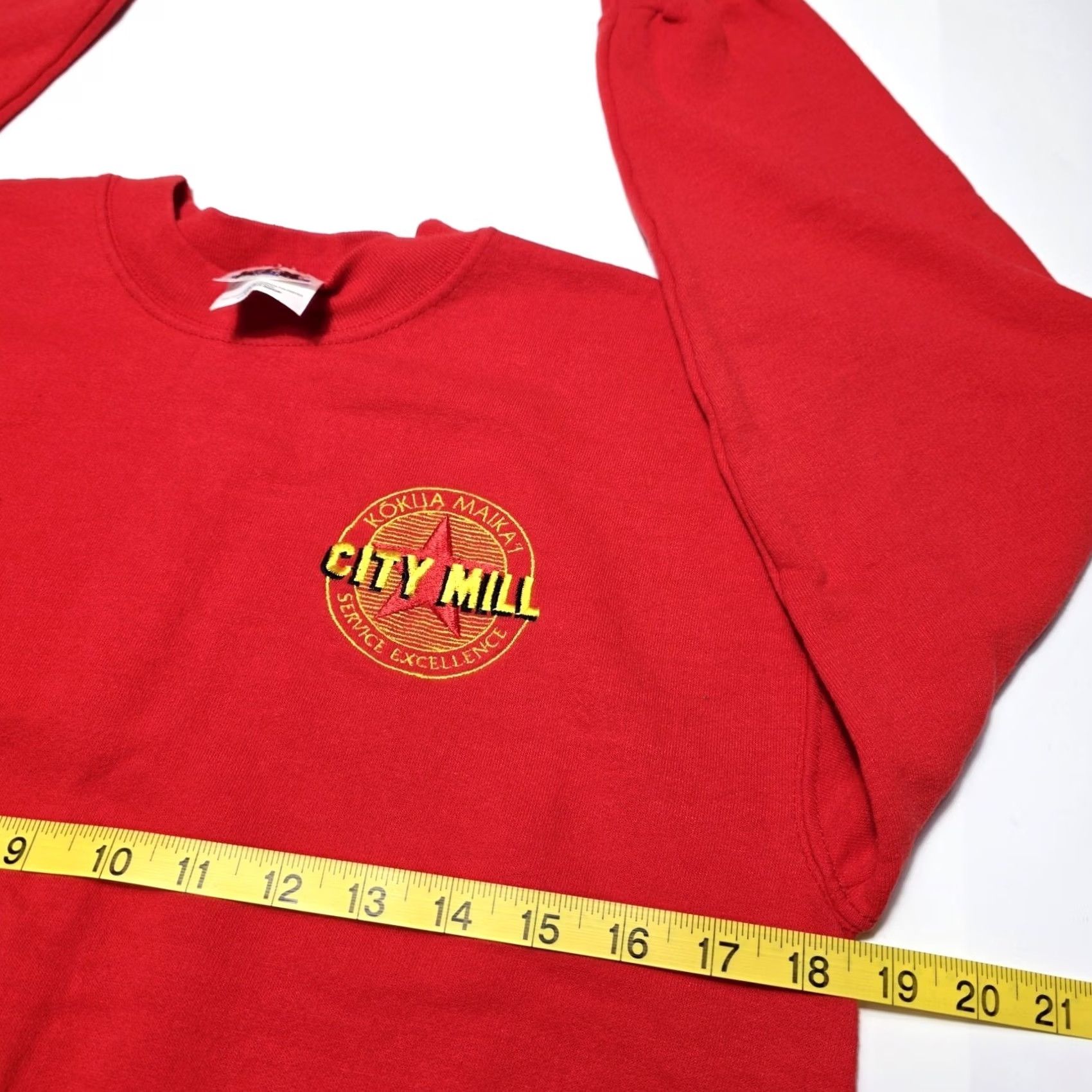 Hanes VINTAGE Hanes Hawaii Sweatshirt City Embroidered Men’s Small Crew Neck Long Sleeve Red Mulitis?? Size US S / EU 44-46 / 1 - 4 Thumbnail