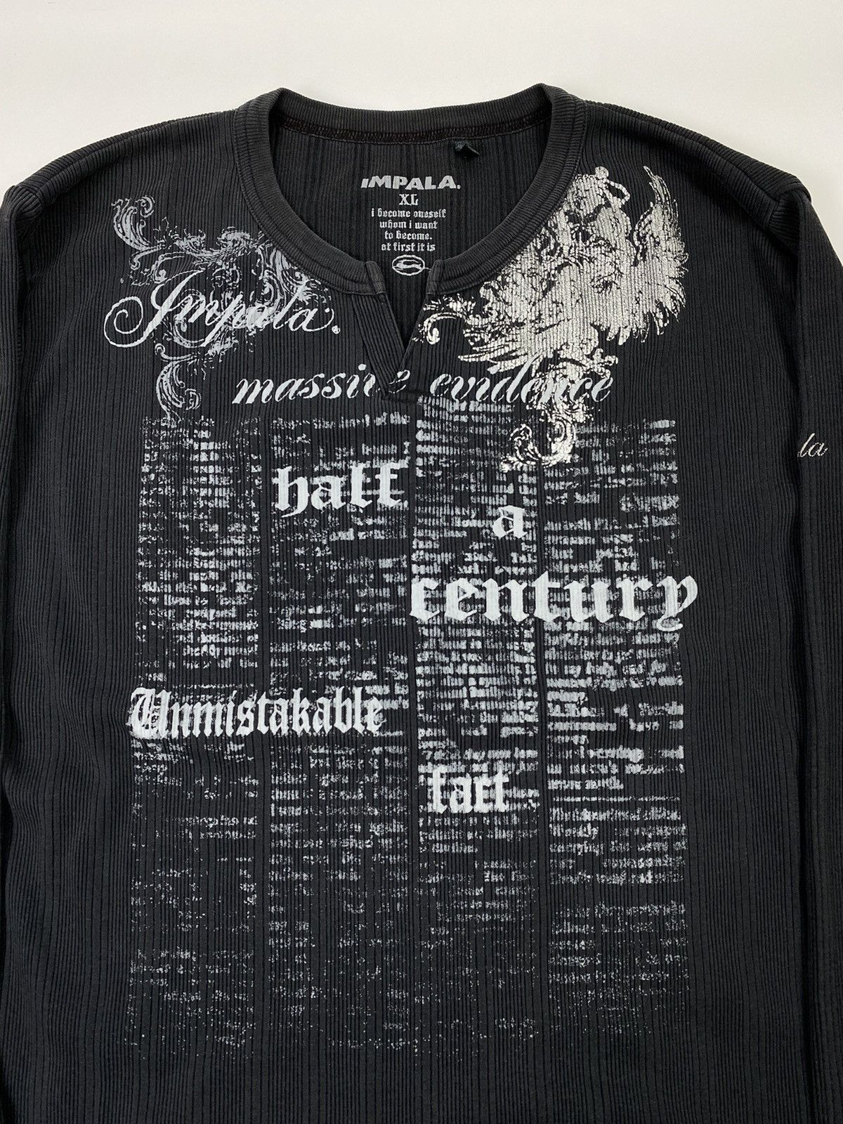 Japanese Brand Thermal longsleeve impala poem vkei style Size US L / EU 52-54 / 3 - 4 Thumbnail