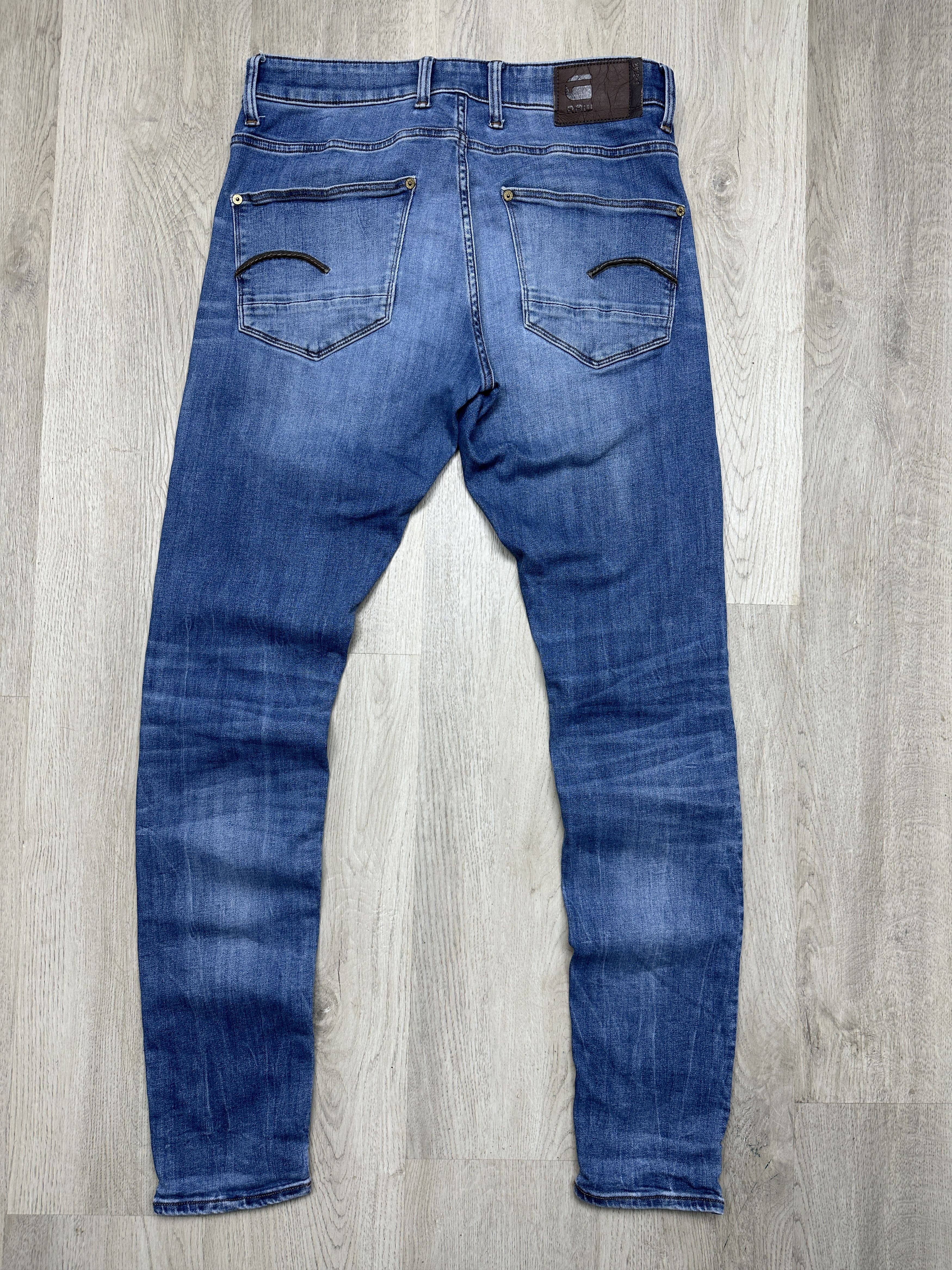G-Star G Star Raw Mens Revend Skinny Denim Pants Jeans Size US 32 / EU 48 - 6 Thumbnail