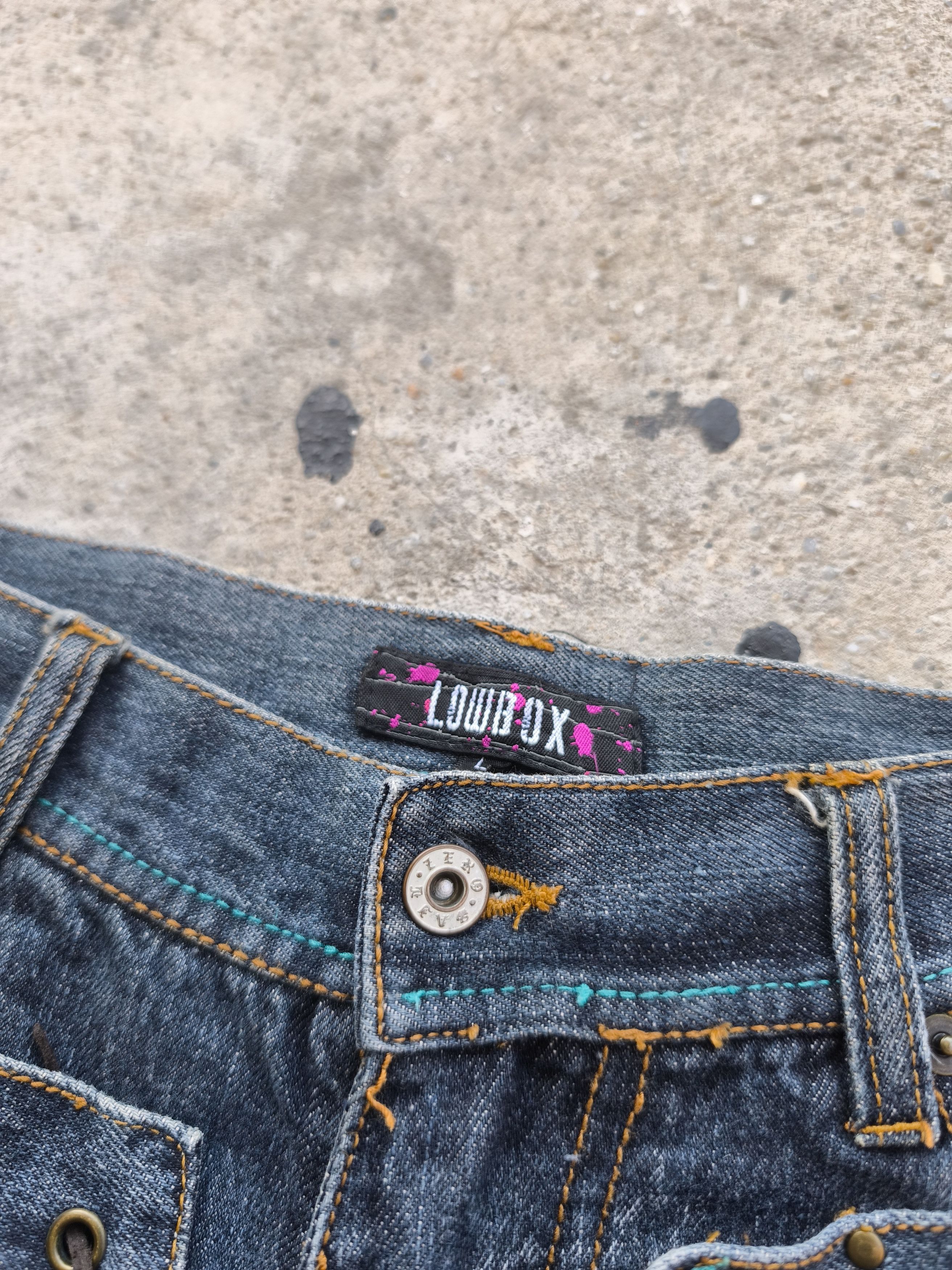 If Six Was Nine × LOWBOX Lowbox clawmark flare double waist denim Size US 34 / EU 50 - 10 Thumbnail