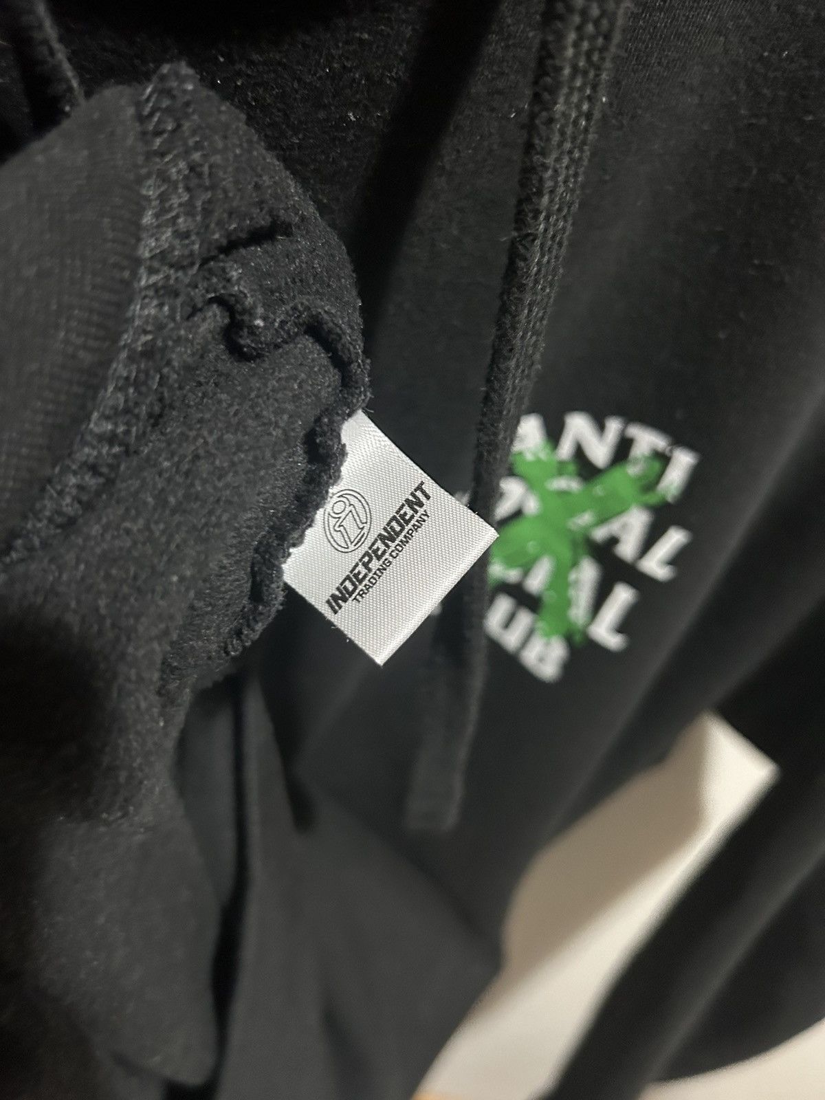 Anti Social Social Club Anti Social Social Club Green X hoodie Size US L / EU 52-54 / 3 - 4 Thumbnail