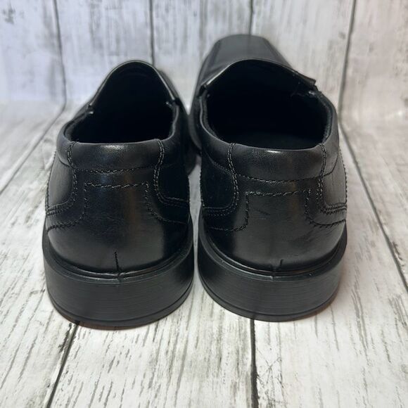 Ecco ECCO Men’s New Jersey Loafer Shoes Leather Black Slip On siz Size US 8 / EU 41 - 8 Thumbnail
