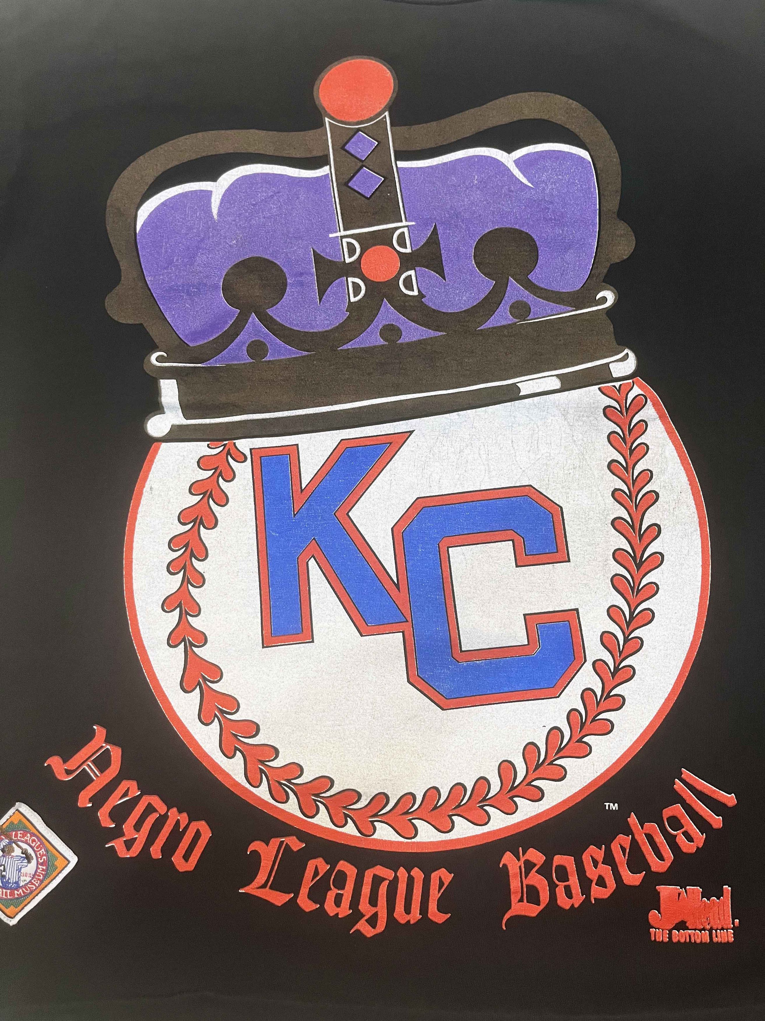 Authentic Negro Leagues × Vintage Vintage J-Head Kansas City Monarchs Negro League T-Shirt Size US XXL / EU 58 / 5 - 2 Thumbnail