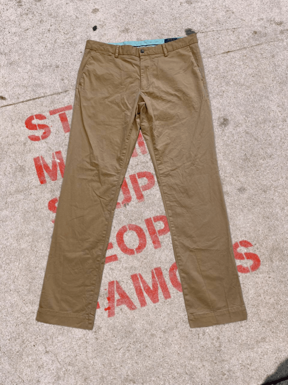 Polo Ralph Lauren POLO RALPH LAUREN Classic Chino Pants Modern FitW34 L32 Size US 34 / EU 50 - 1 Thumbnail
