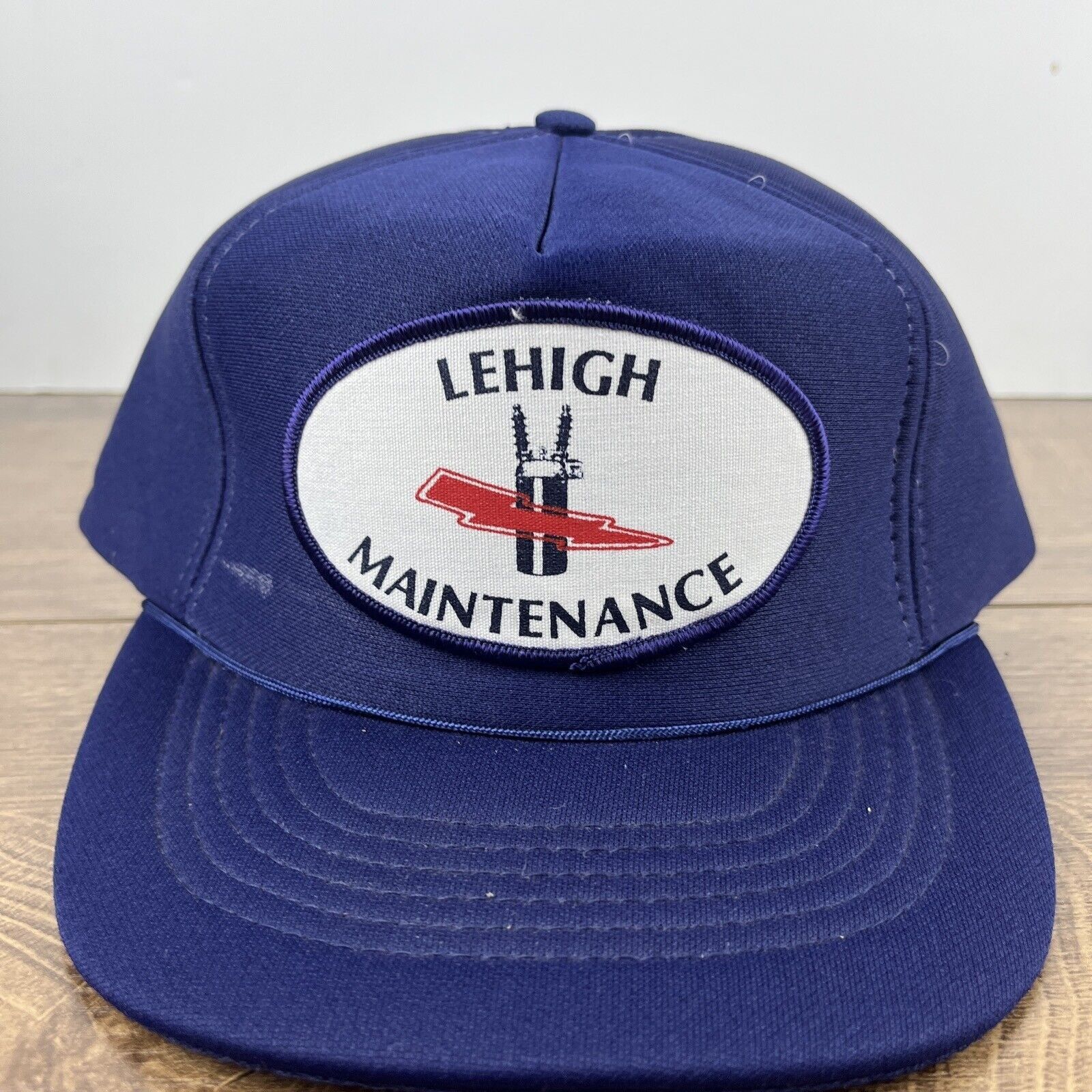 Other Lehigh Maintenance Hat Lehigh Blue Hat Adjustable Adult Size Size ONE SIZE - 5 Thumbnail