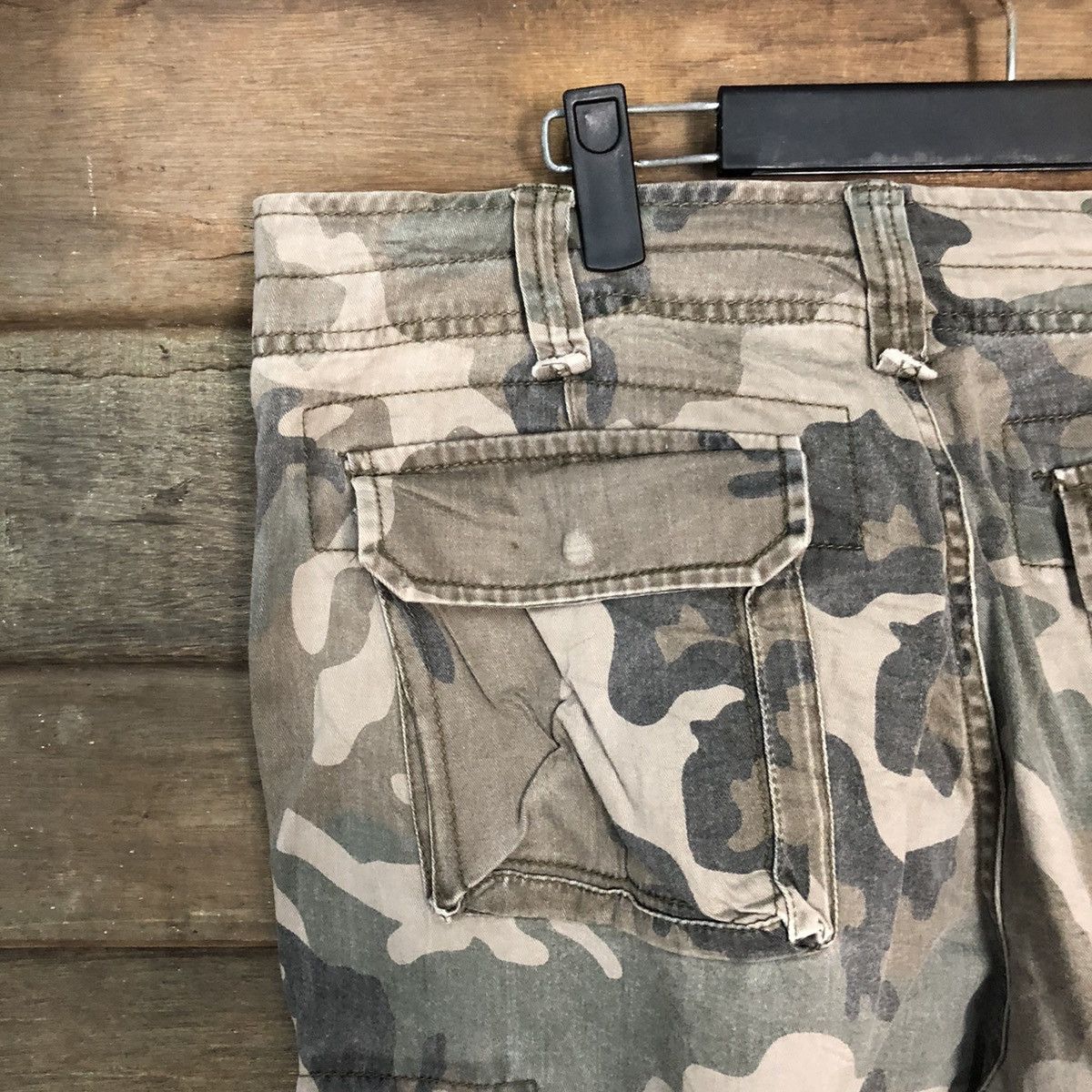 Japanese Brand DL Plus More Camo utility military cargo Pants #S2775 Size US 35 - 14 Thumbnail