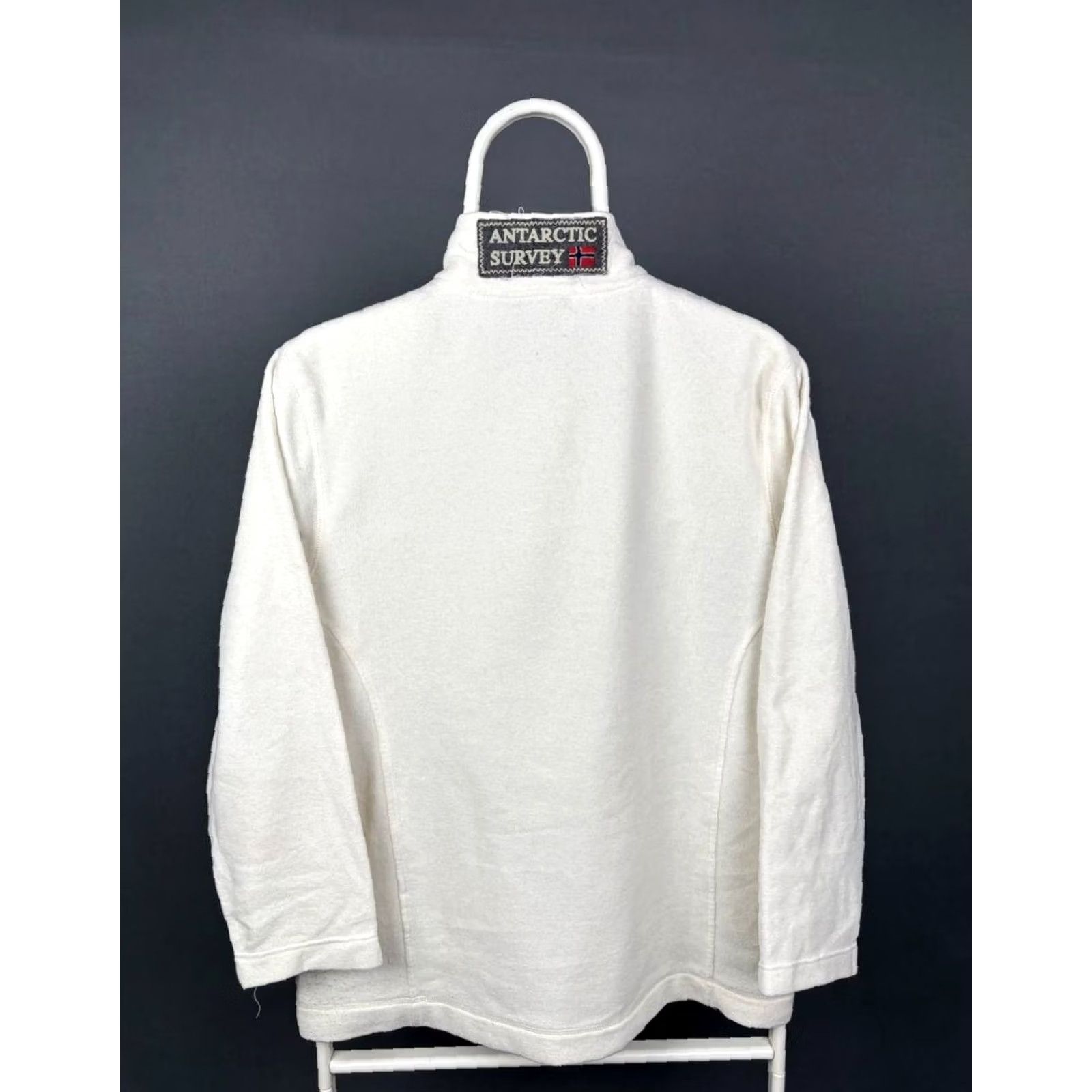 Napapijri Napapijri Pullover Fleece Men's Size L Beige 1/4 Zip Size US L / EU 52-54 / 3 - 2 Thumbnail