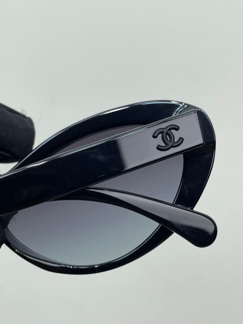 Chanel Chanel Cat Eye Sunglasses with Logo -2505 Size ONE SIZE - 7 Thumbnail