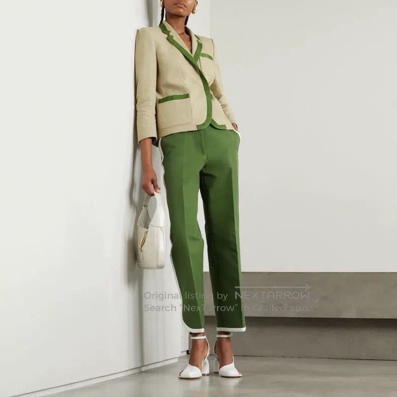 Dries Van Noten Dries Van Noten Wide-Leg Pants Size 37" - 2 Thumbnail