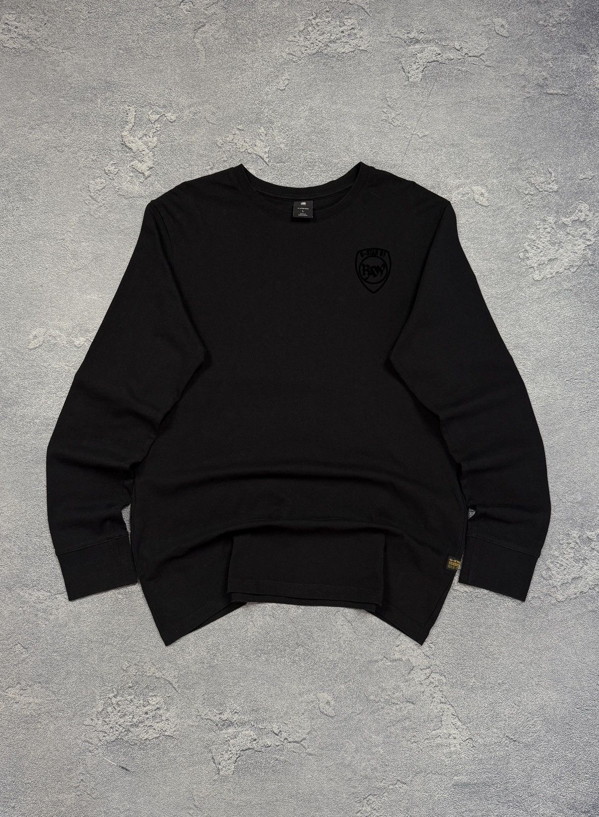 G-Star VINTAGE BIG LOGO G STAR RAW LONGSLEEVE T SHIRT Size US L / EU 52-54 / 3 - 2 Thumbnail