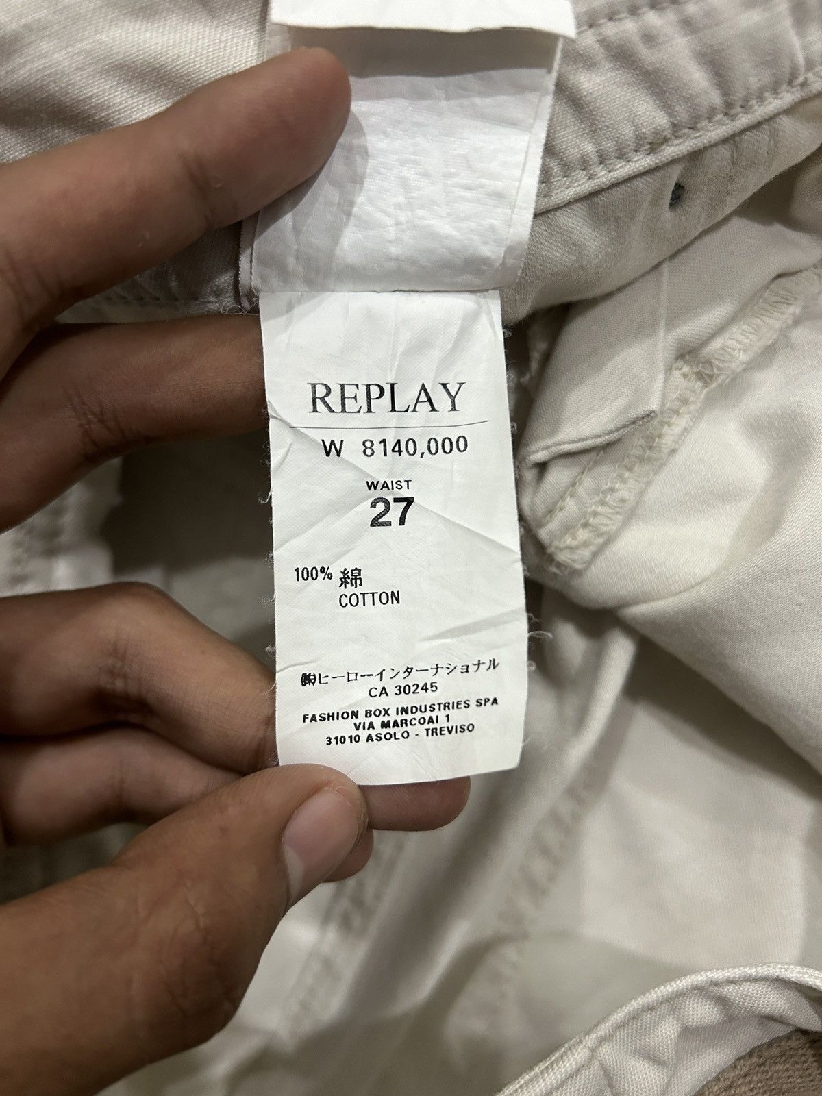 Replay y2k Replay Cargo Multipocket Rare Size US 29 - 12 Thumbnail