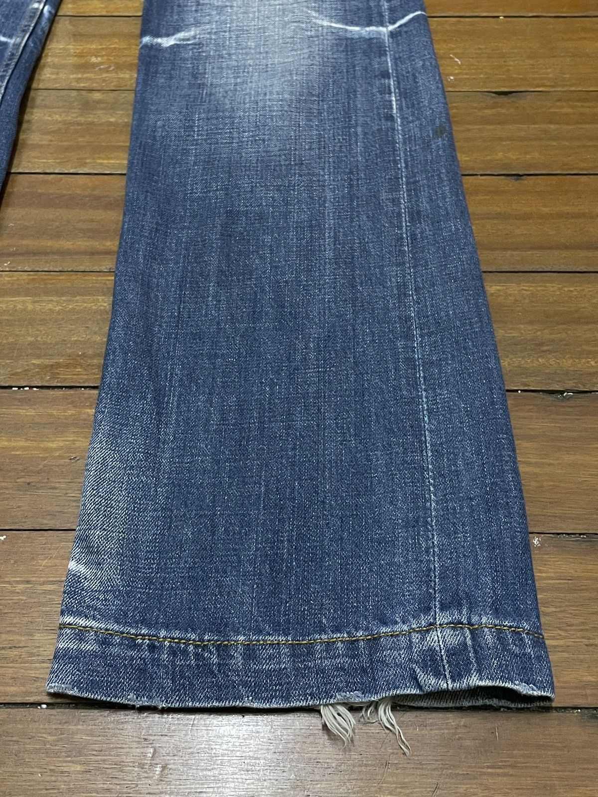 Nicole Club Rare Design Vintage Brand Nicole Club Distressed Jeans 1990s Size US 33 - 6 Thumbnail
