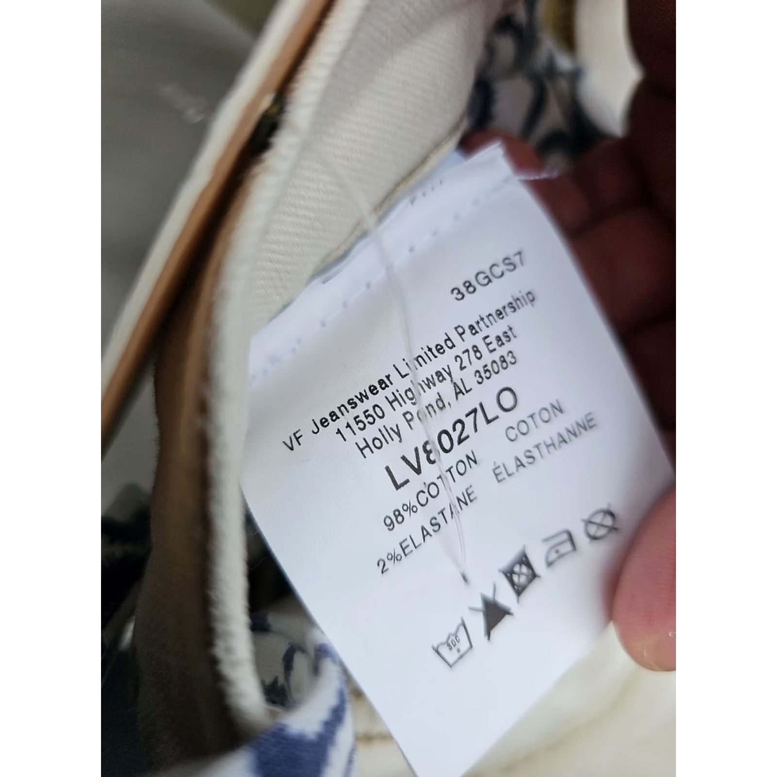 Vivienne Westwood VIVIENNE WESTWOOD Anglomania x Lee Low Crotch Jeans Size 34x34 Women White Straight Deadstock 34x32.5 90s? Size 24" / US 00 / IT 34 - 6 Thumbnail