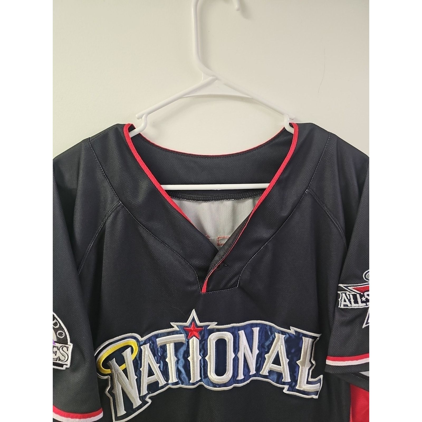 Majestic Ubaldo Jimenez #38 Rockies 2010 MLB All Star Game Jersey Size US XL / EU 56 / 4 - 5 Thumbnail