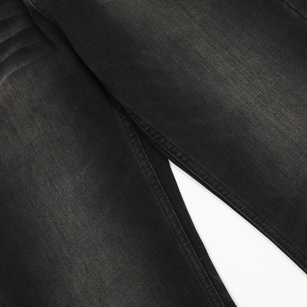 Jean Men's loose distressed black straight jeans Size US 32 / EU 48 - 4 Thumbnail