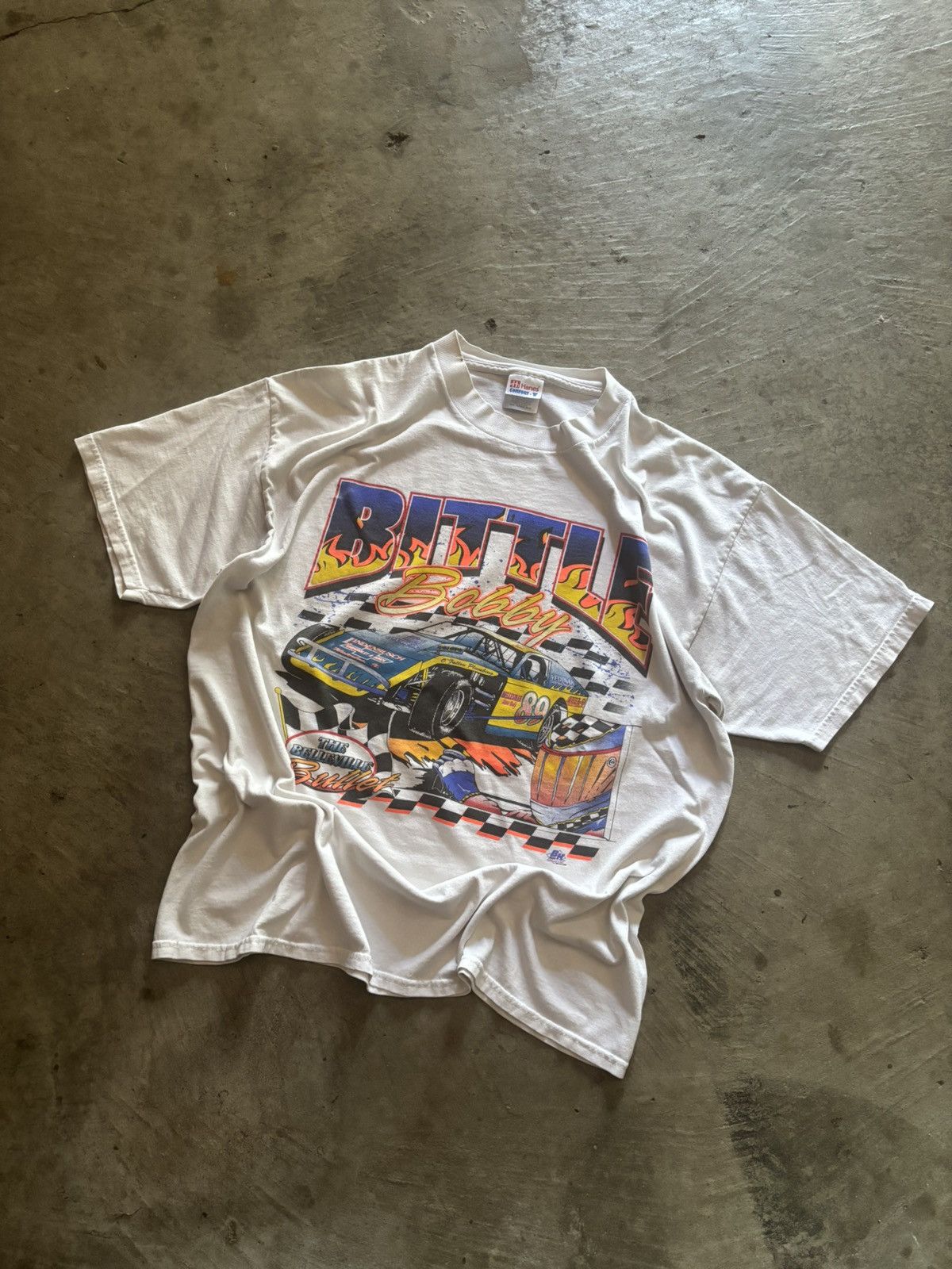 NASCAR vintage racing tee Size US XL / EU 56 / 4 - 4 Thumbnail