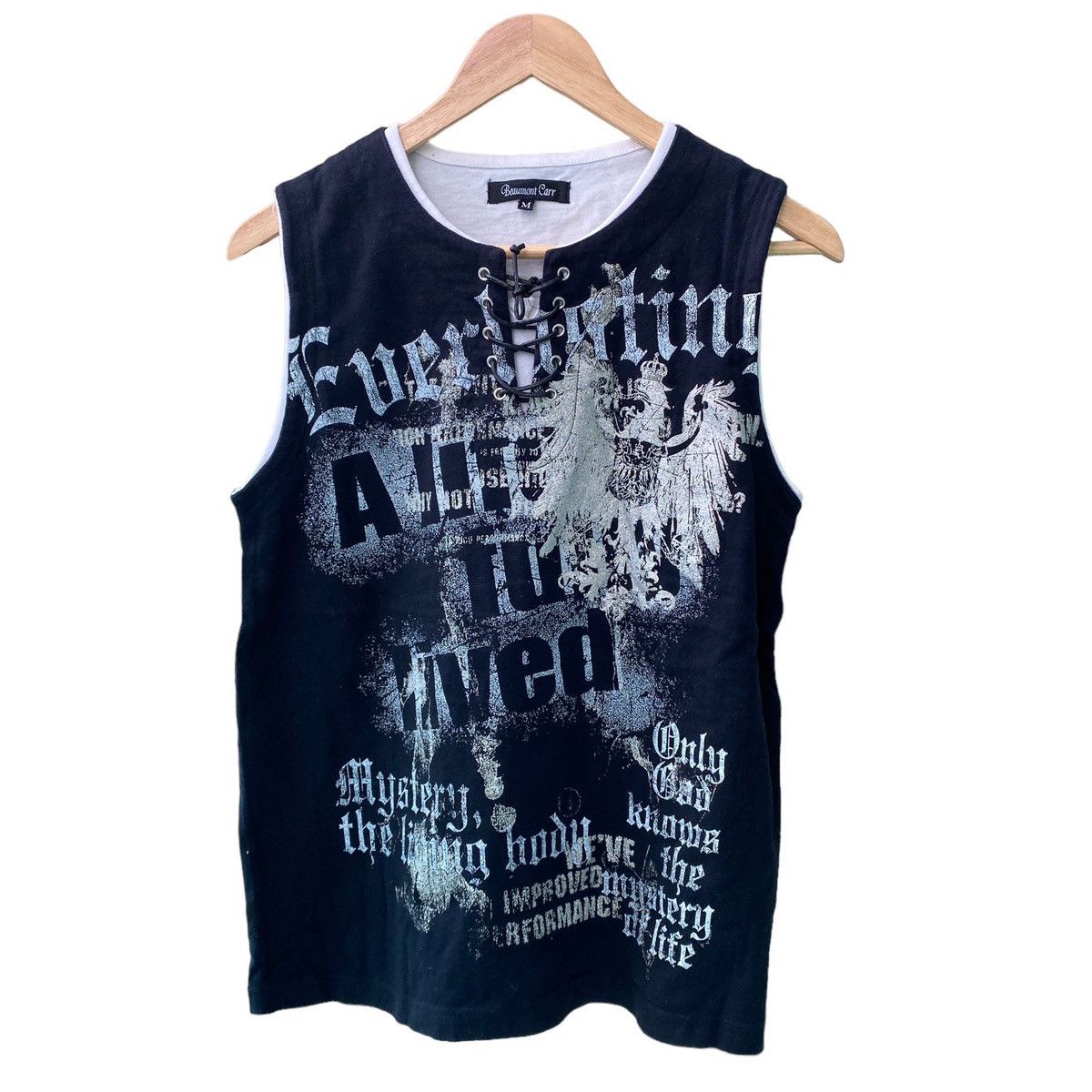 If Six Was Nine × Le Grande Bleu (L.G.B.) lgb bat tank top | Grailed