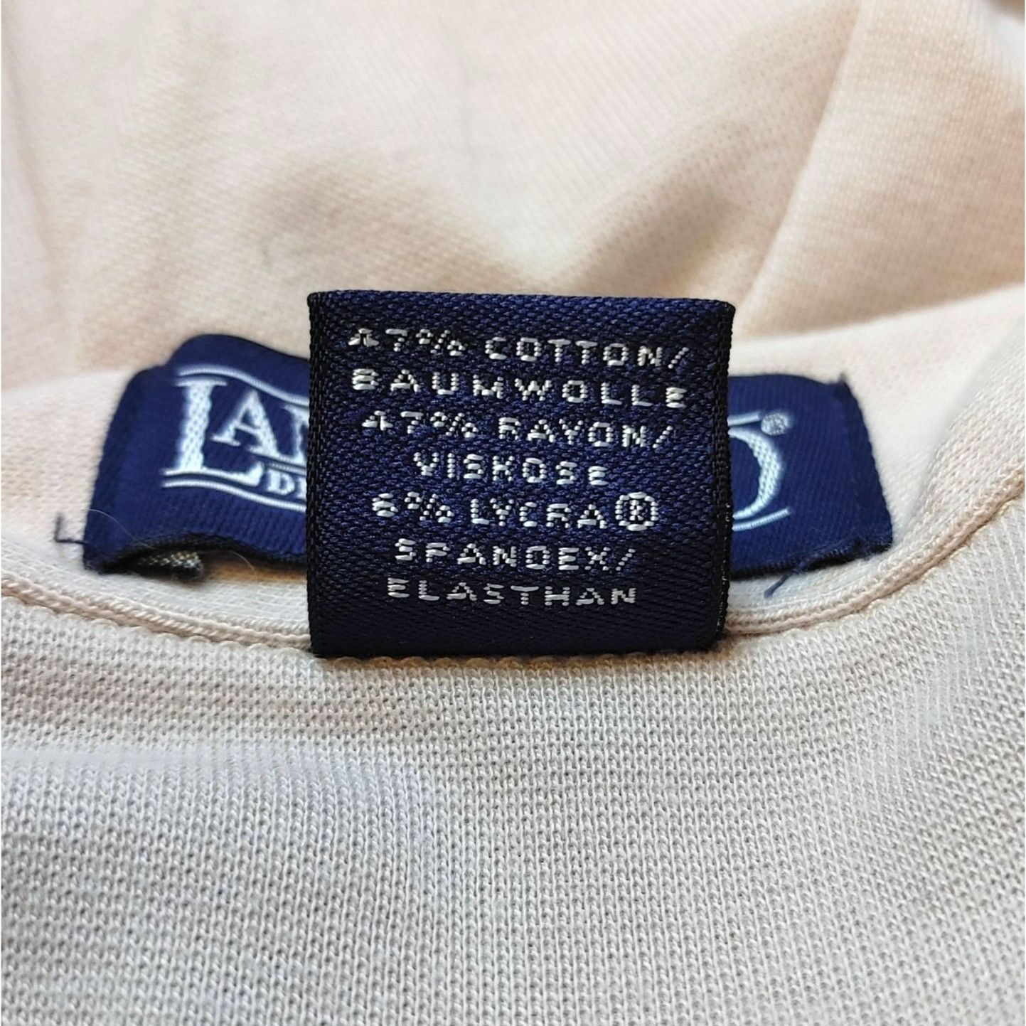 Other LANDS END Womens Beige Button-up Sweater Size M 10-12 Pocket Size M / US 6-8 / IT 42-44 - 4 Thumbnail