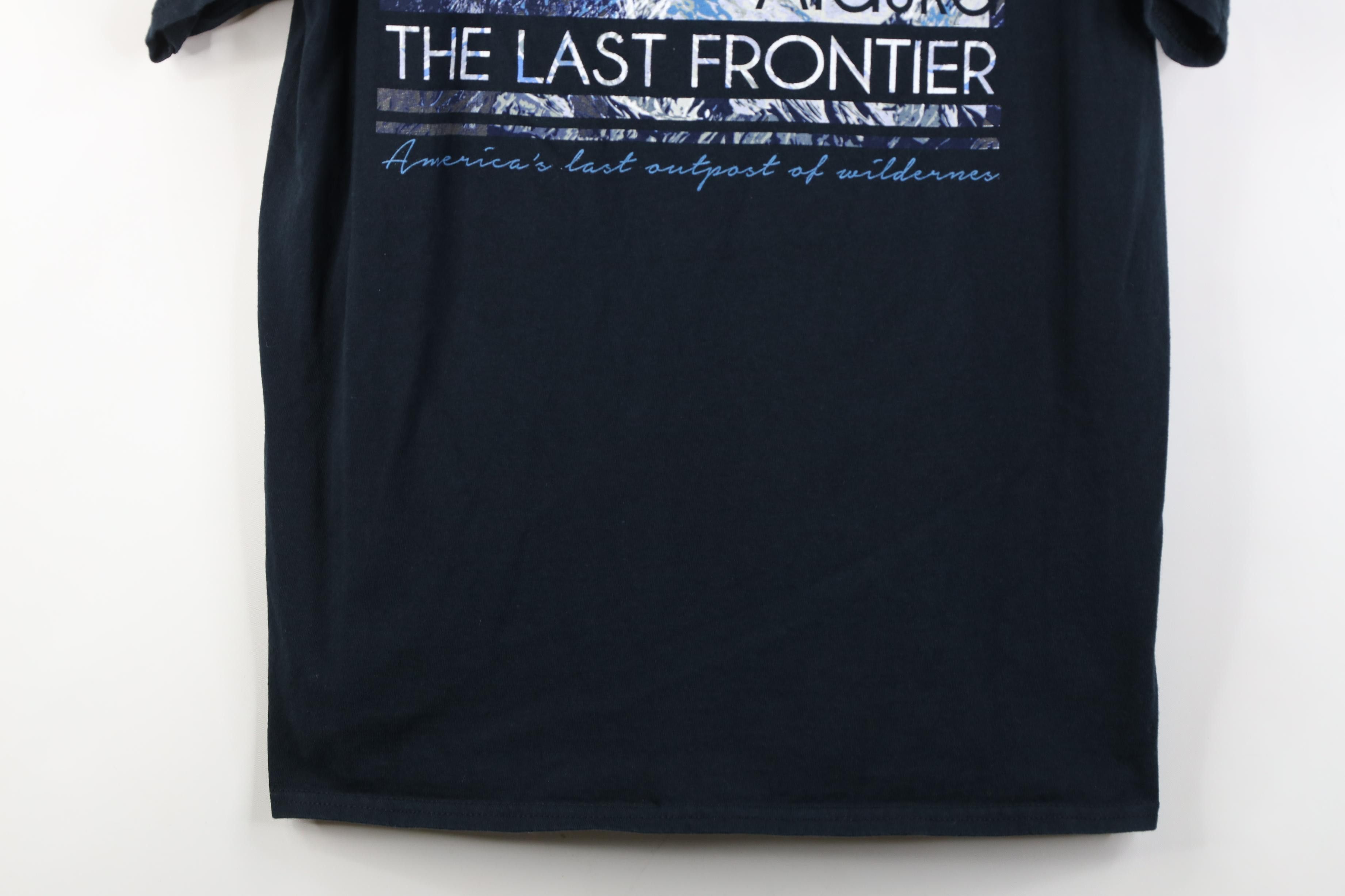 Vintage Vintage 90s Y2K Streetwear The Last Frontier Nature T-Shirt Size US L / EU 52-54 / 3 - 3 Thumbnail