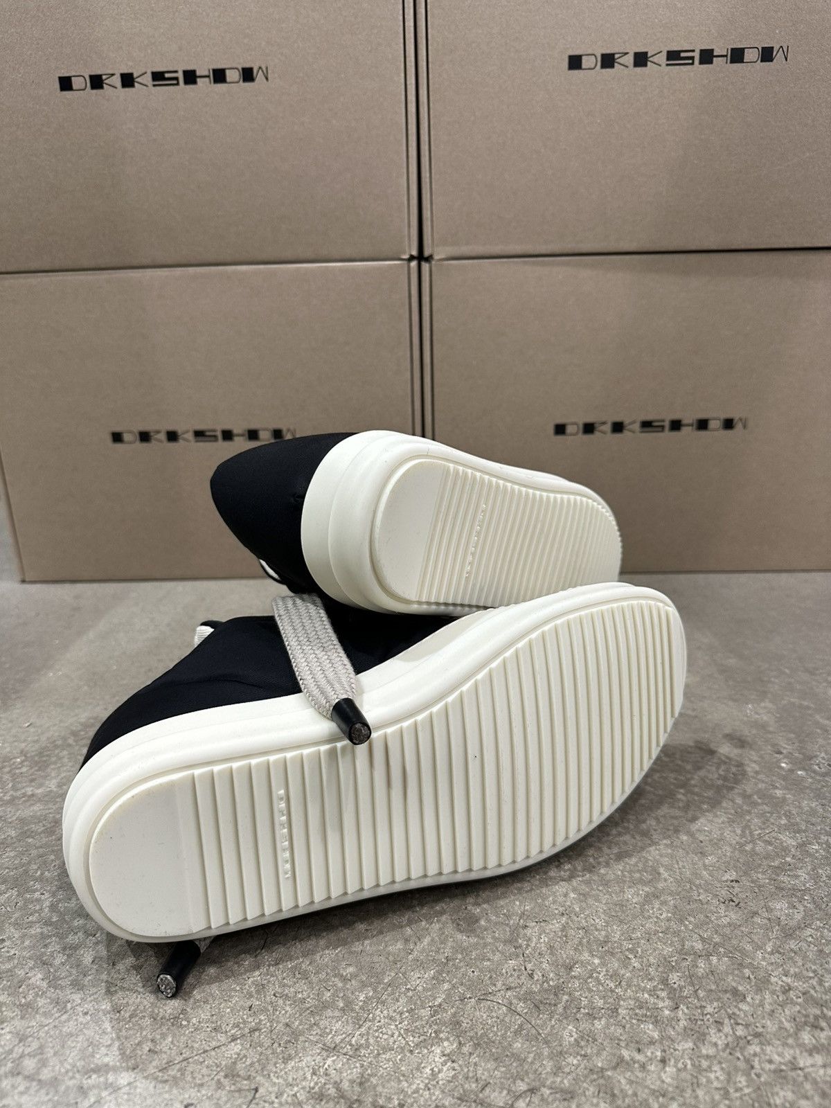 Rick Owens Drkshdw DRKSHDW JUMBO LACE NYLON Size US 10 / EU 43 - 5 Thumbnail